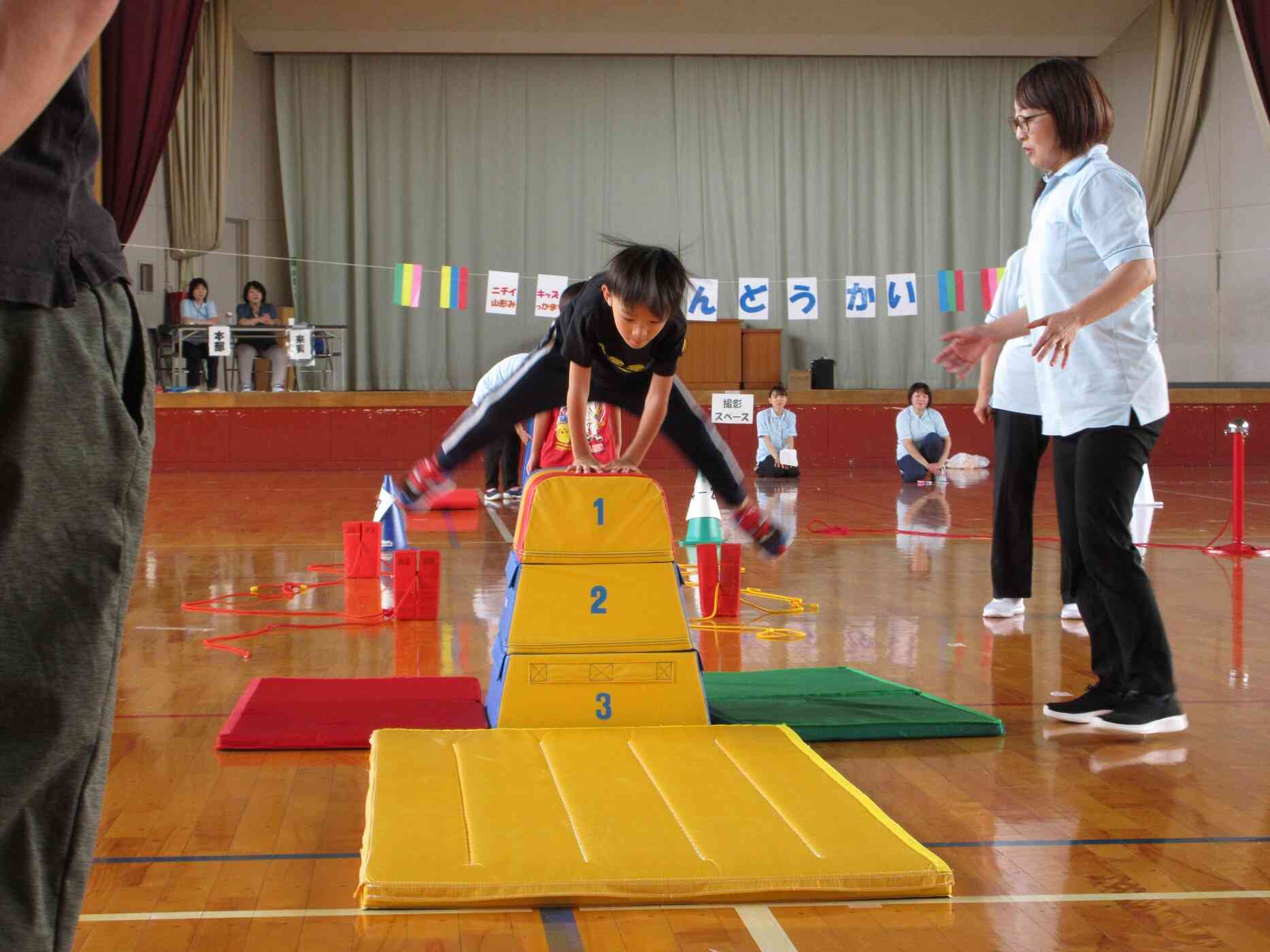 5歳児・きりん組競技