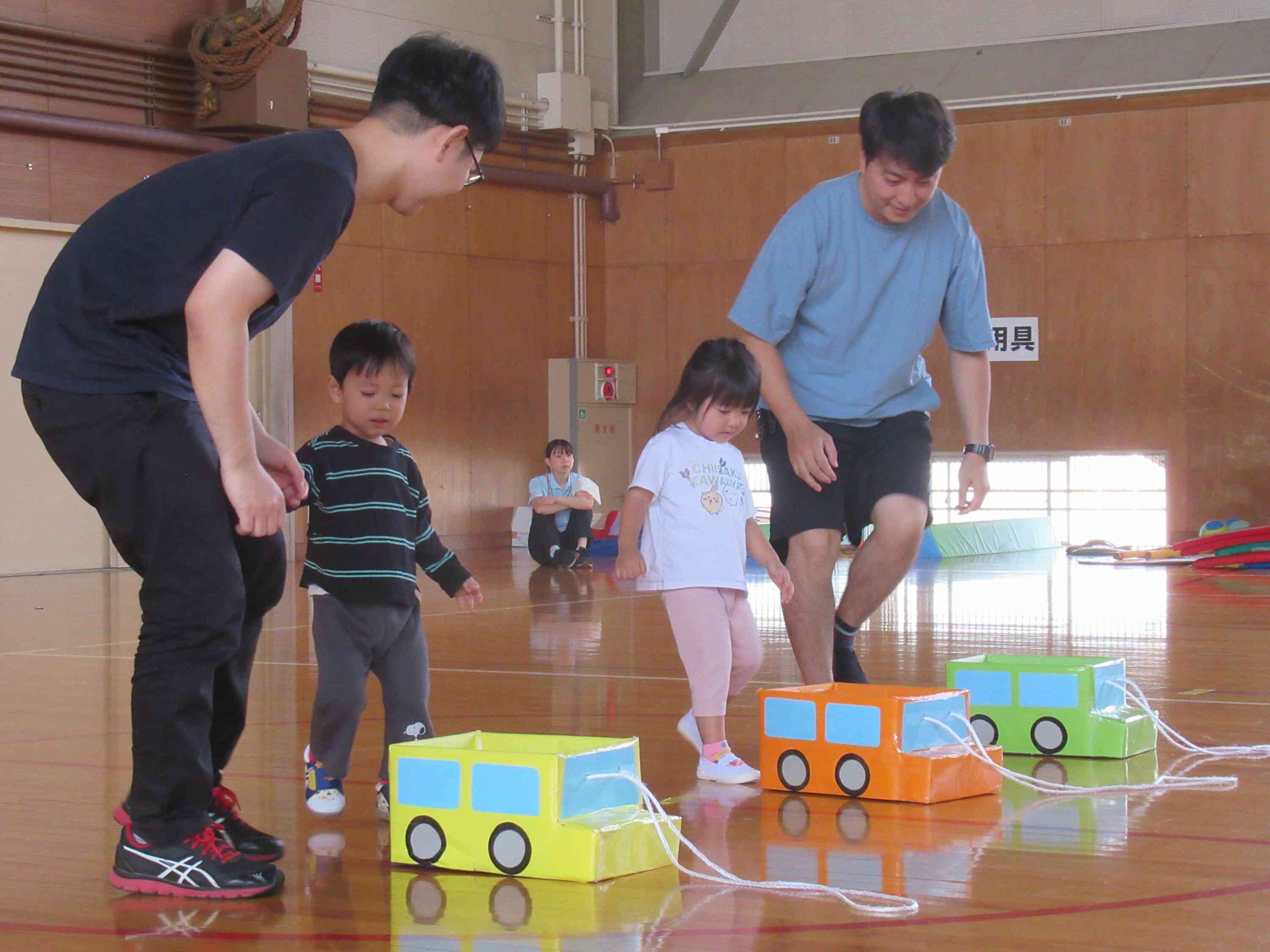 2歳児・うさぎ組競技