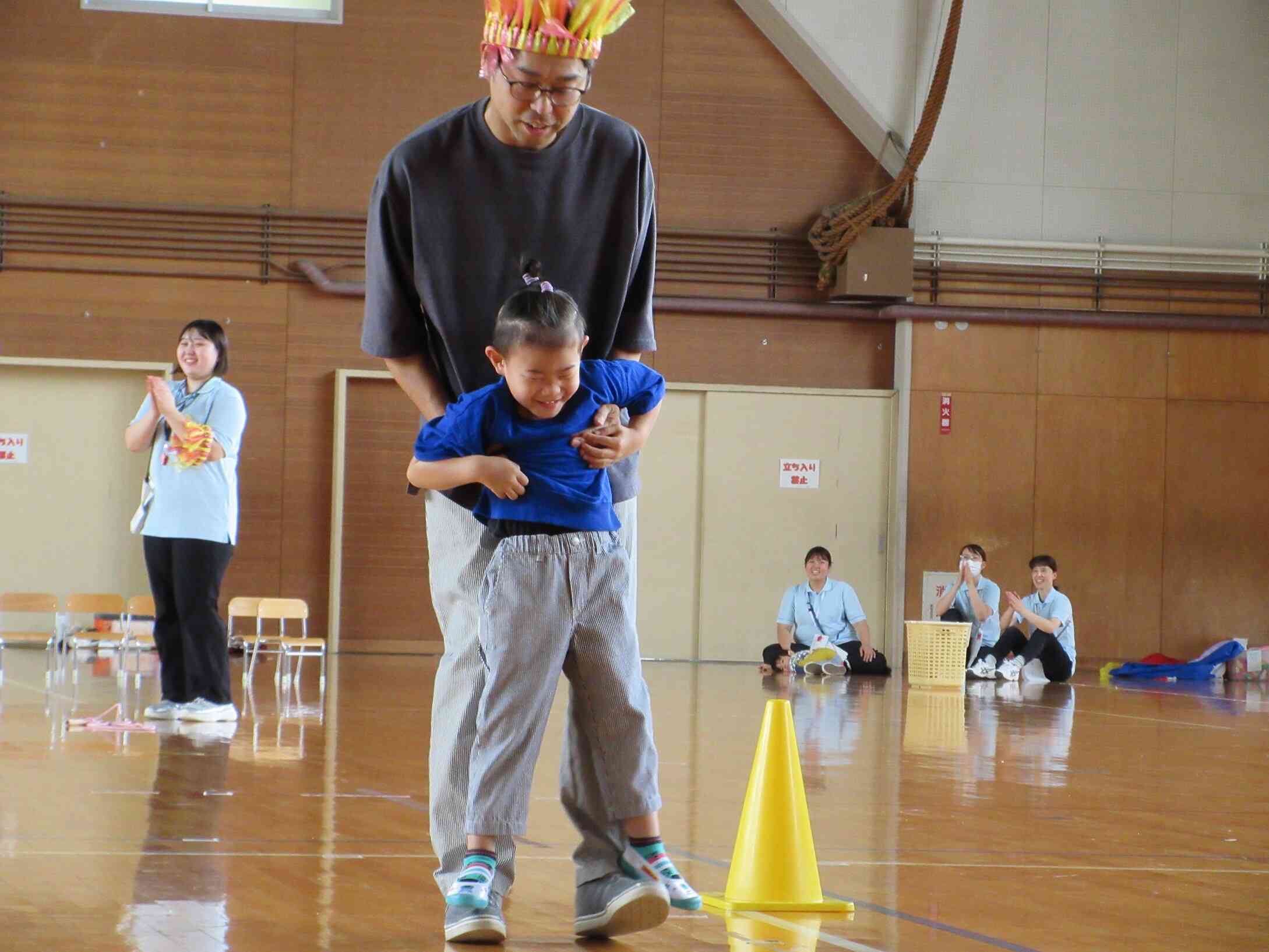 4歳児・ぱんだ組親子競技