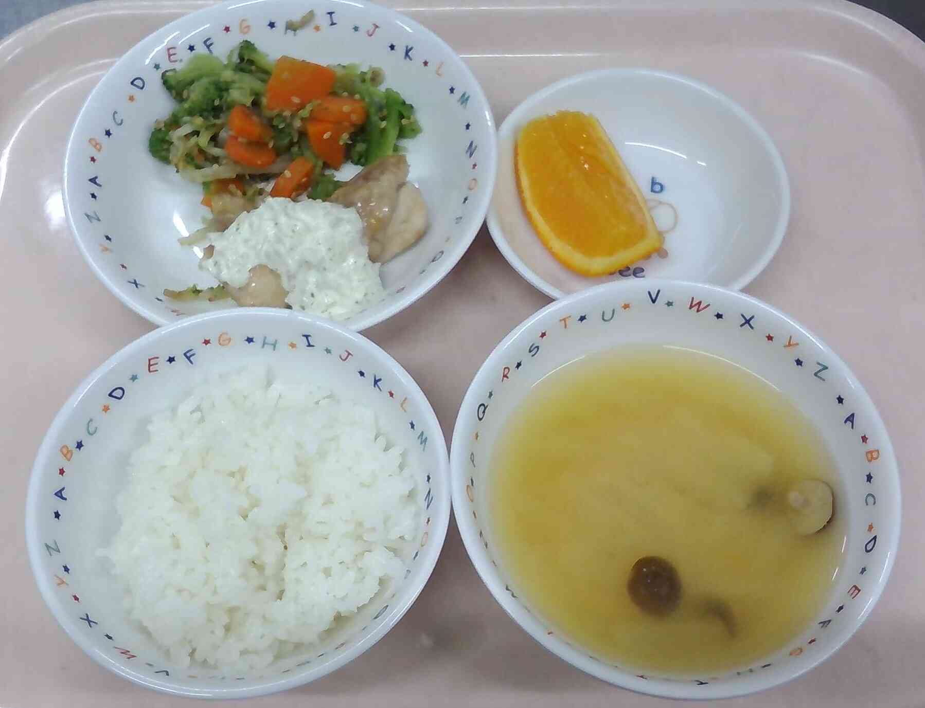 10月7日の給食