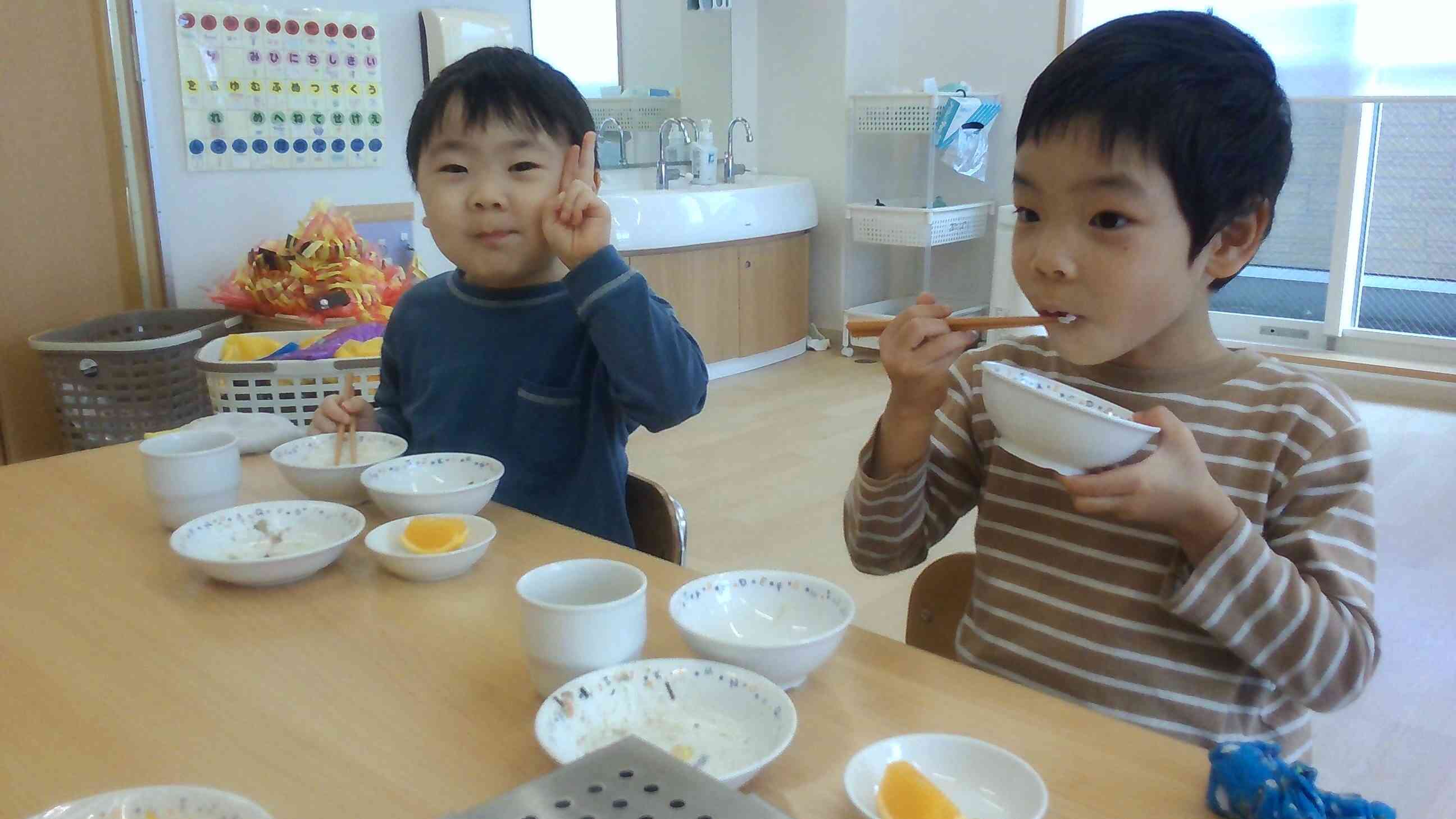 10月24日の給食(ぱんだ組・4歳児)