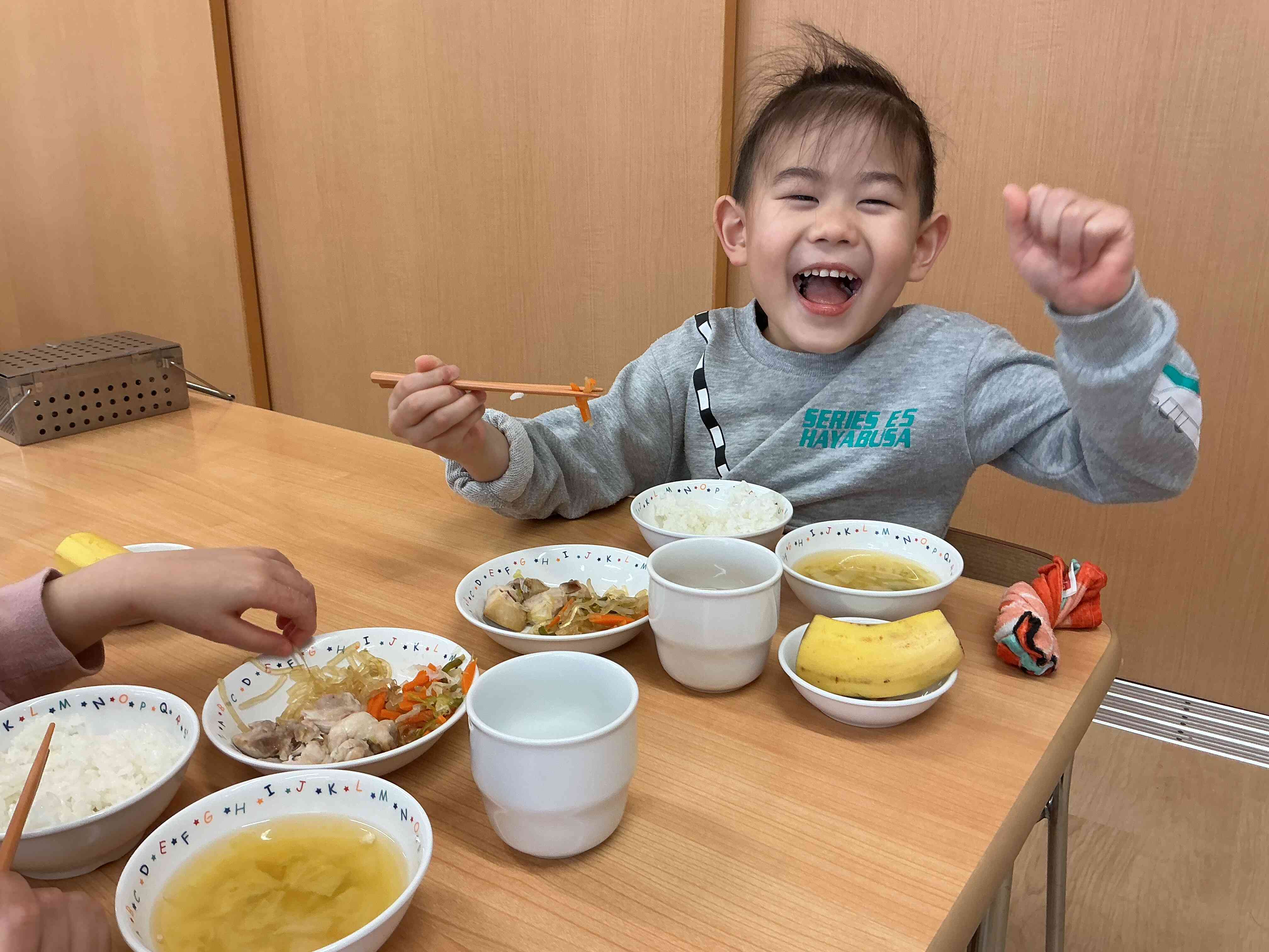 たくさん食べるぞ〜！