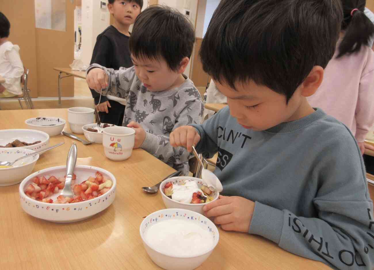 美味しくなーれ！