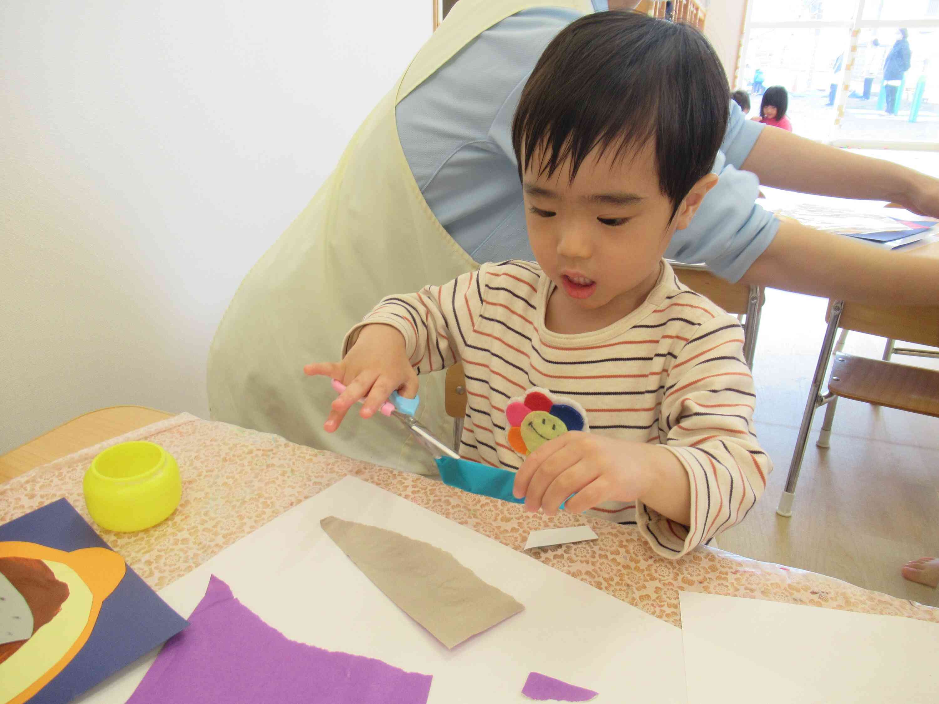 活動の様子（うさぎ組　2歳児）