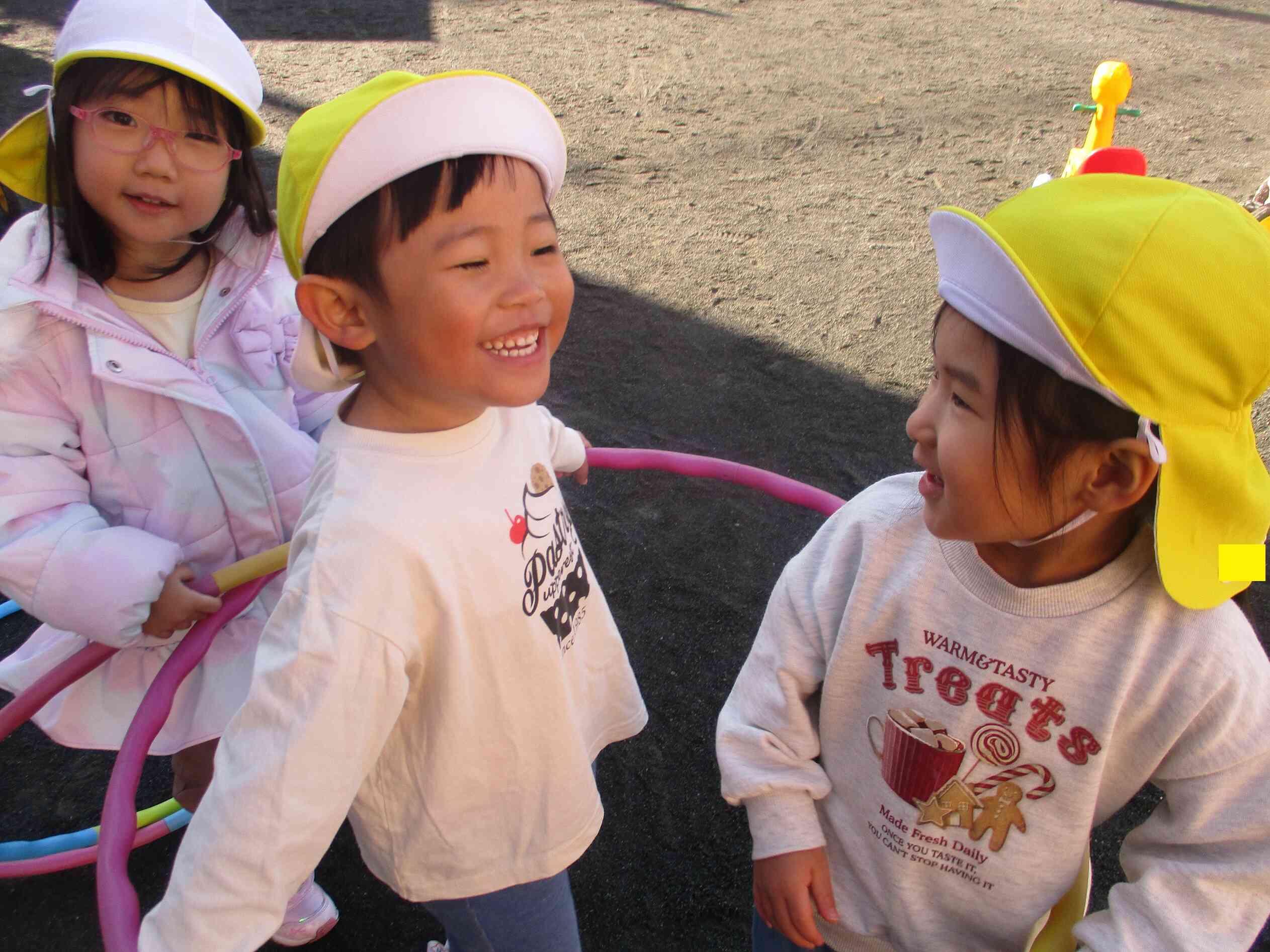 みんなで電車ごっこ