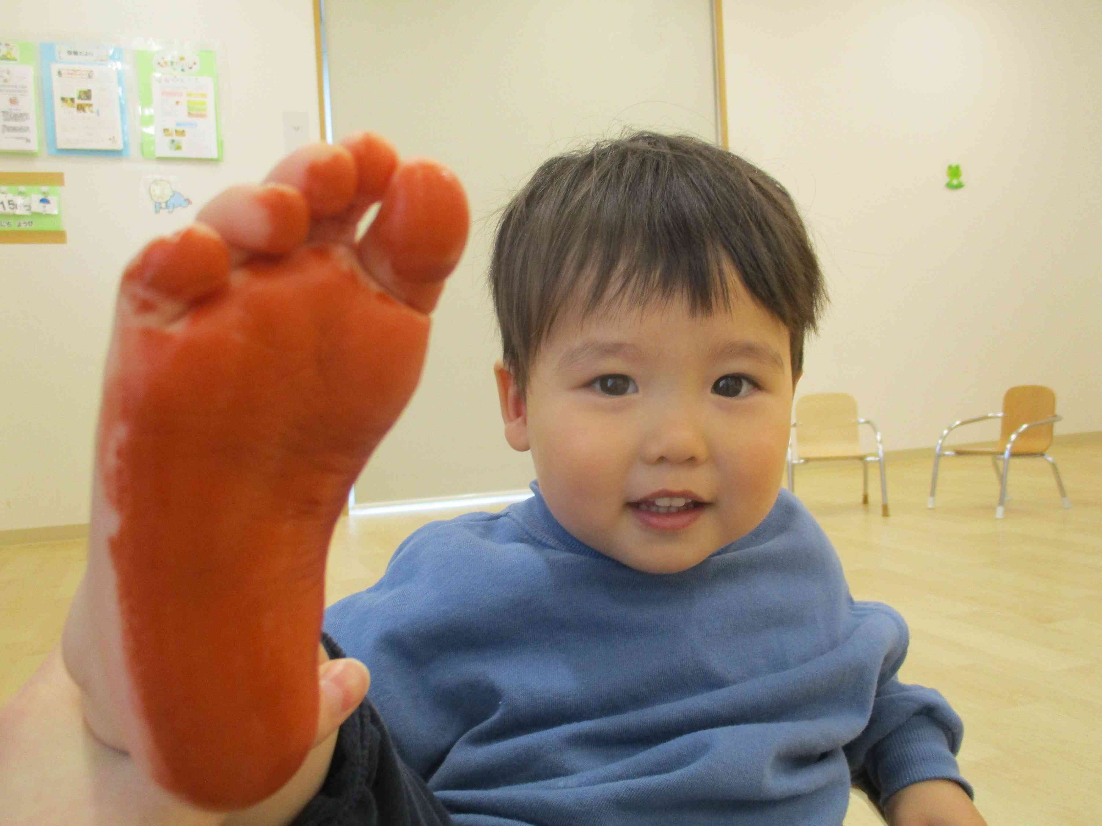 くすぐったい！