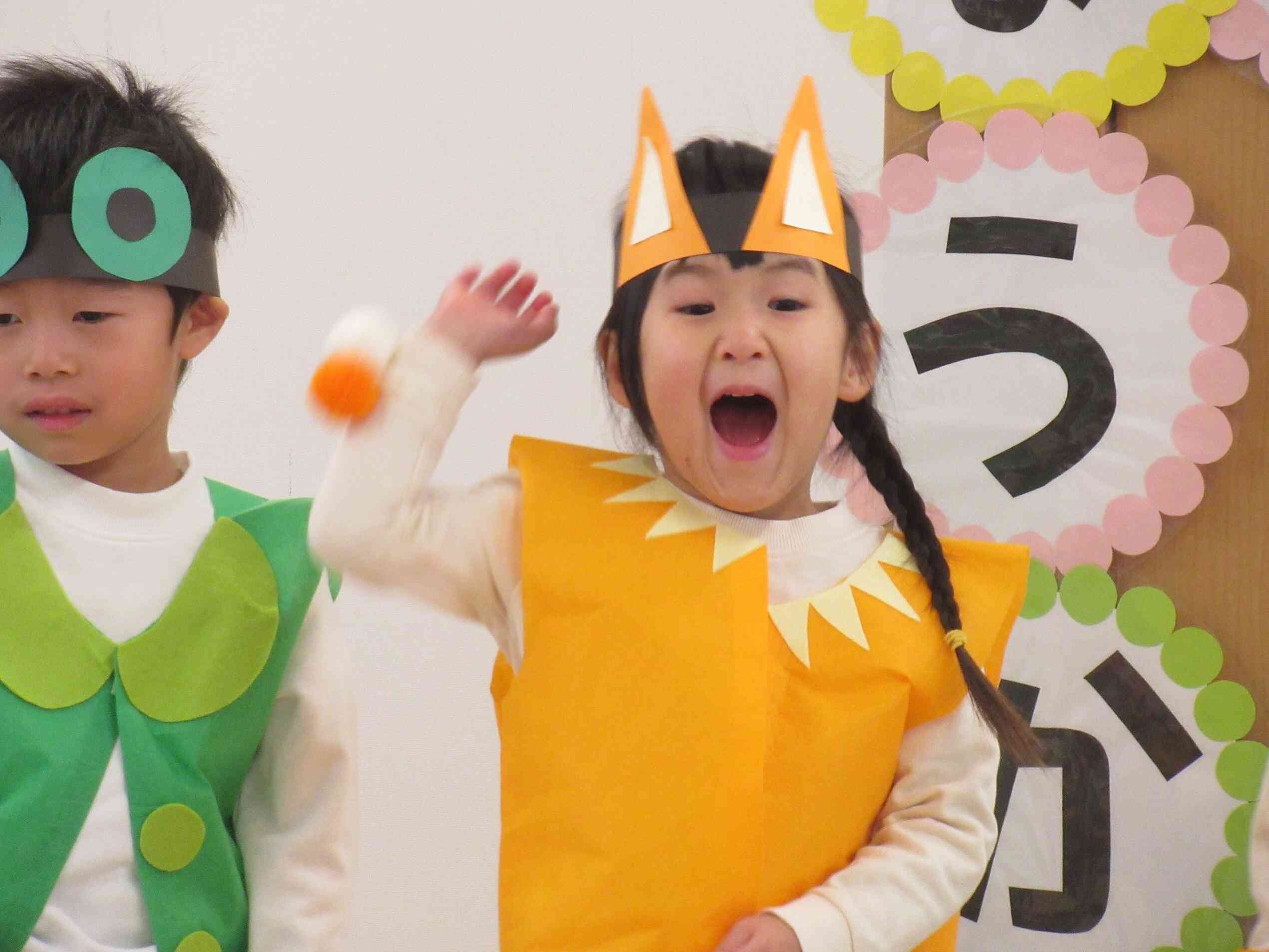 元気にお返事できたよ！