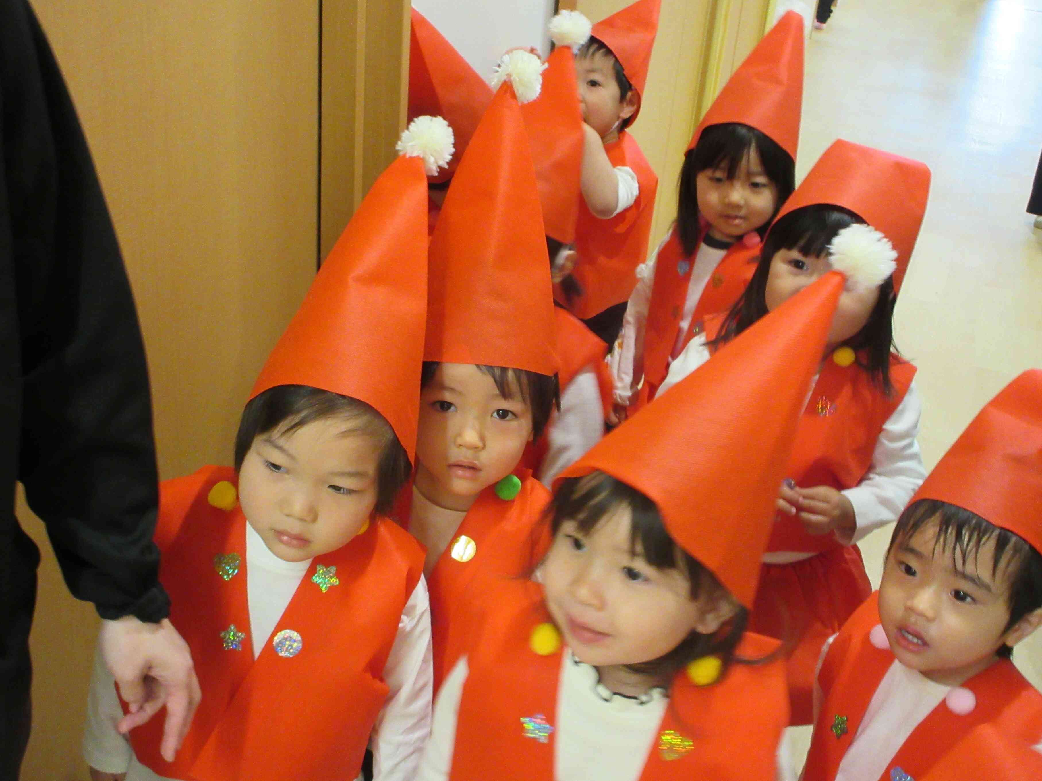 発表前の様子．．．