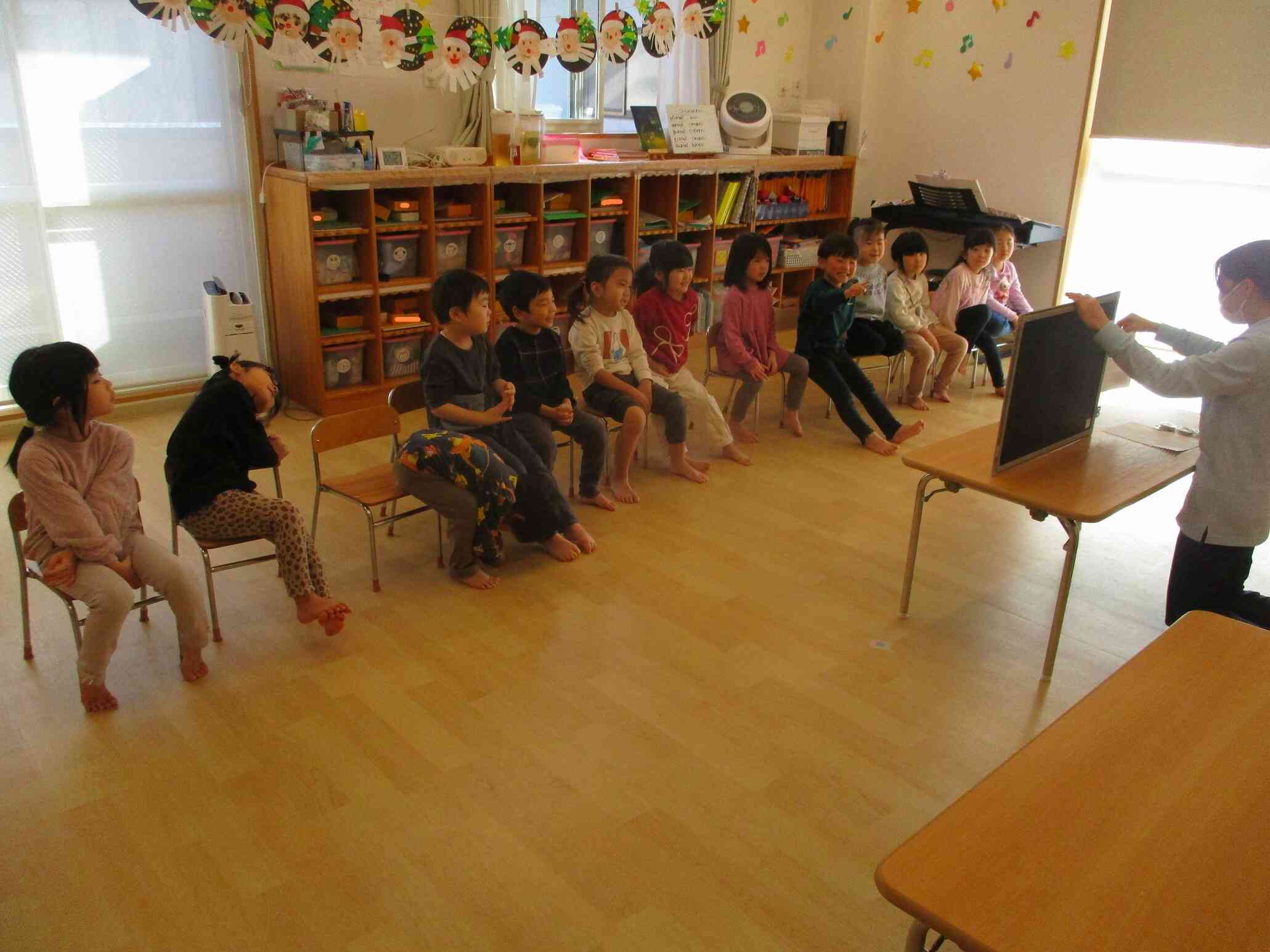 三食栄養群のお話(ぱんだ組・ 4歳児)