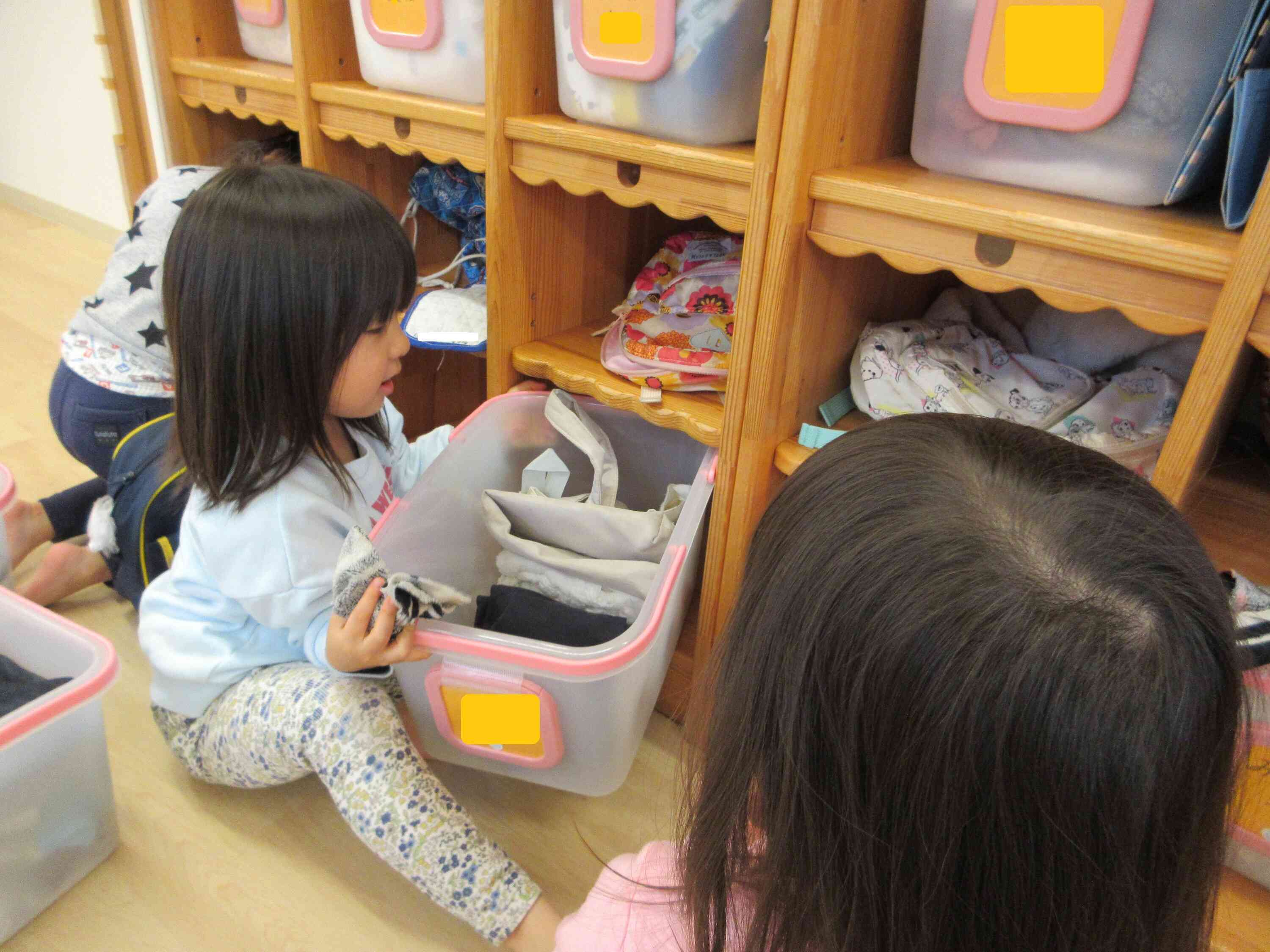 ロッカー内もがんばるぞ！