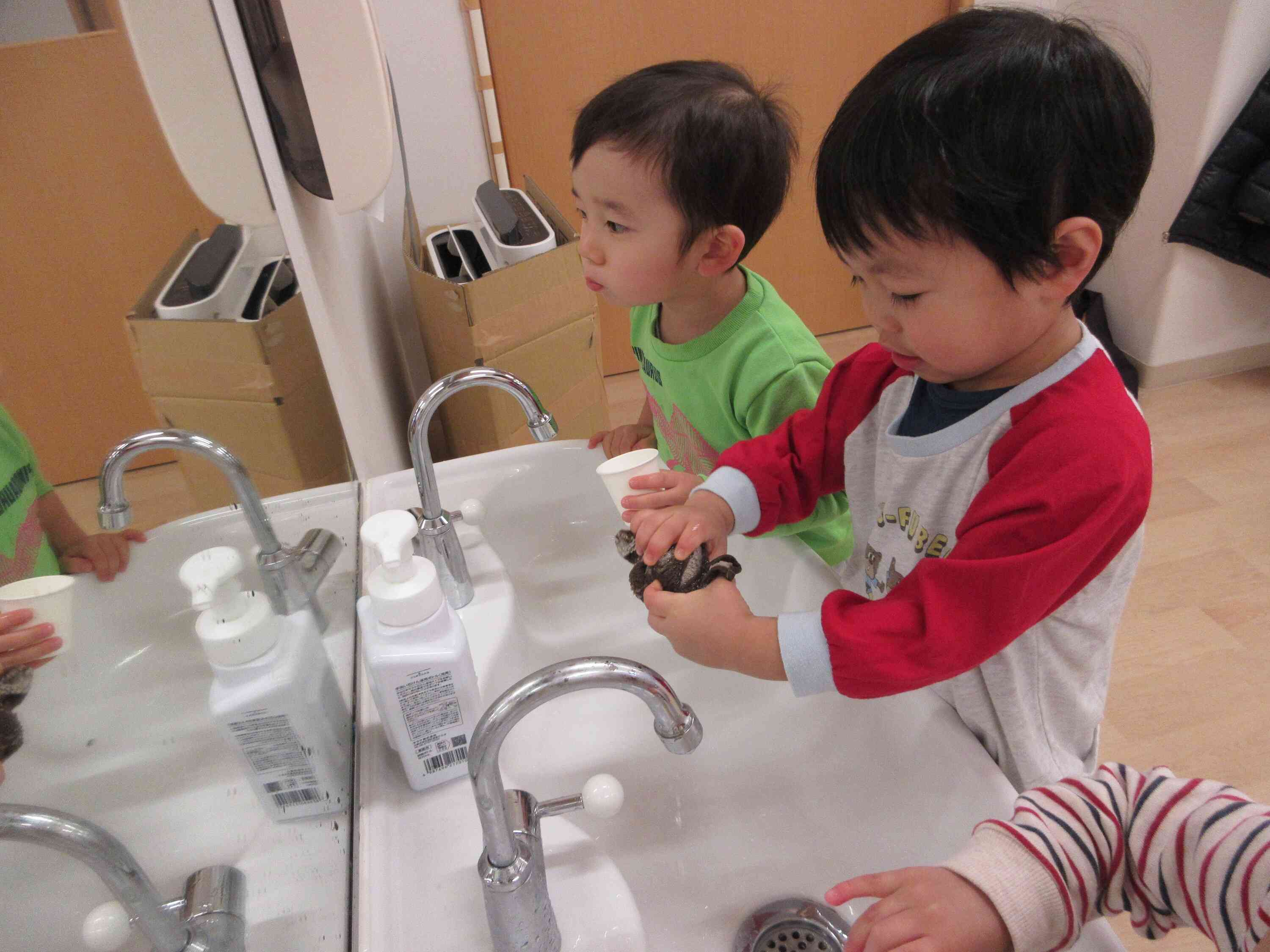 うがいも上手でしょ！