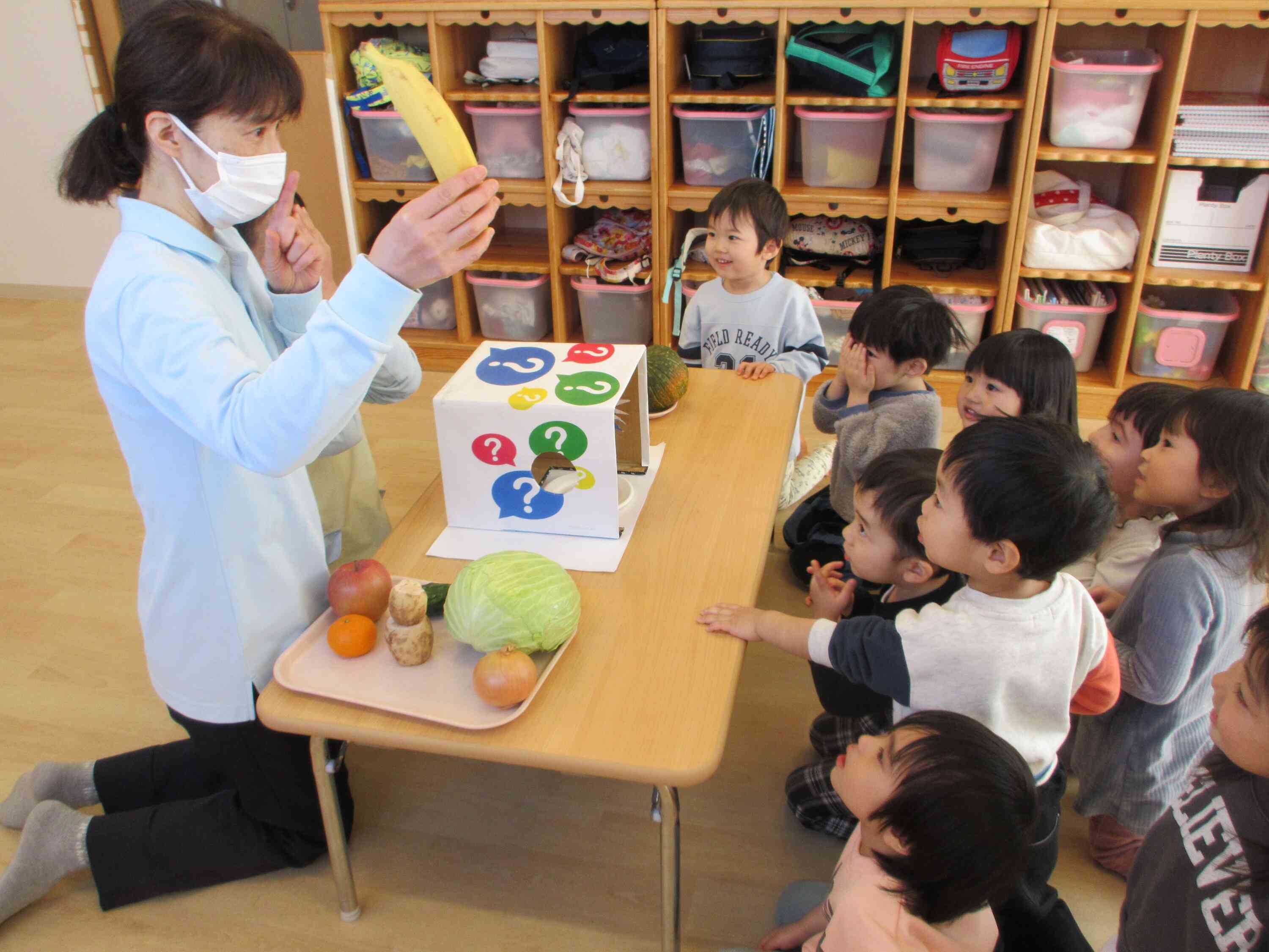 はてなボックス（うさぎ組　2歳児）