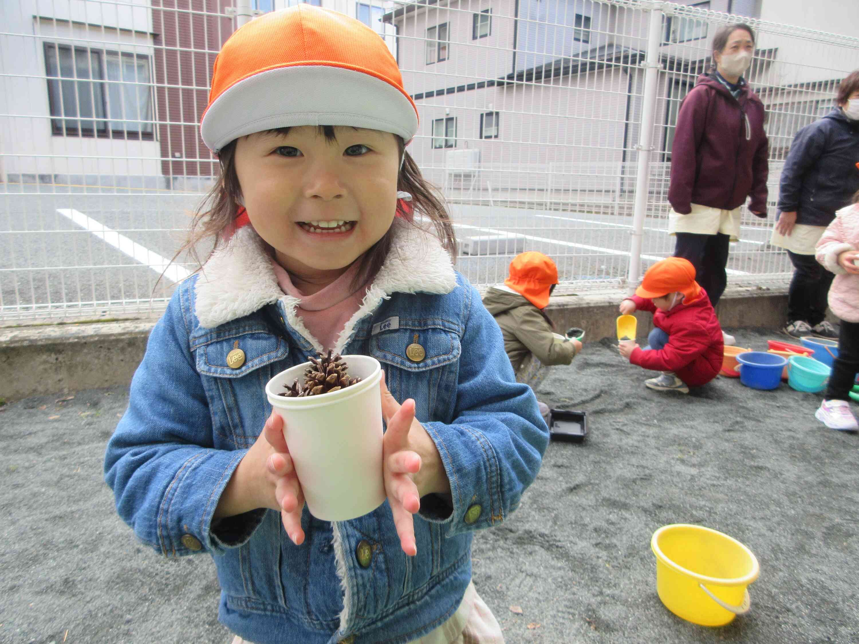 外遊び（うさぎ組・2歳児）
