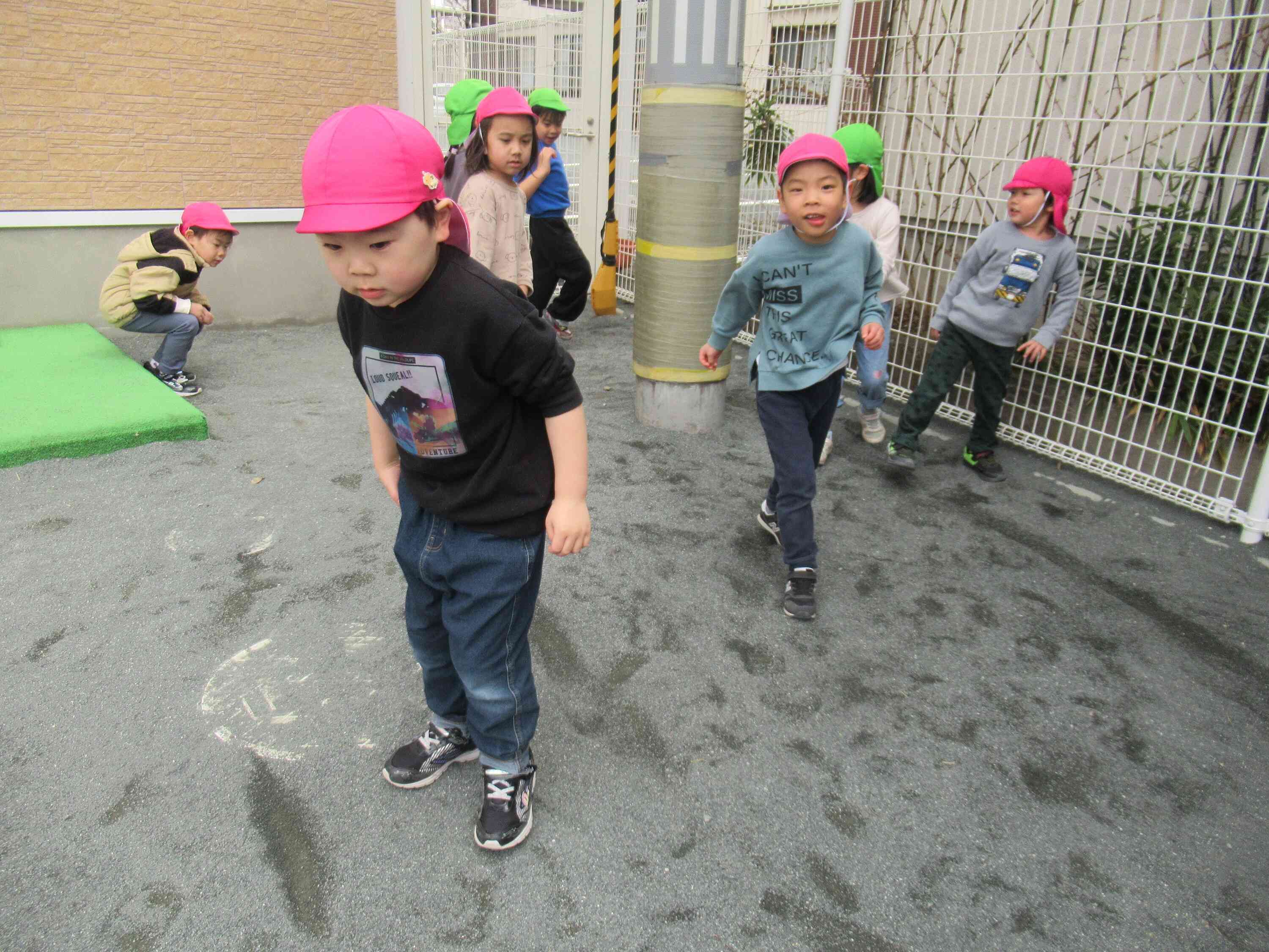 寒さに負けずたくさん体を動かして遊ぼう！（ぱんだ組・４歳児）