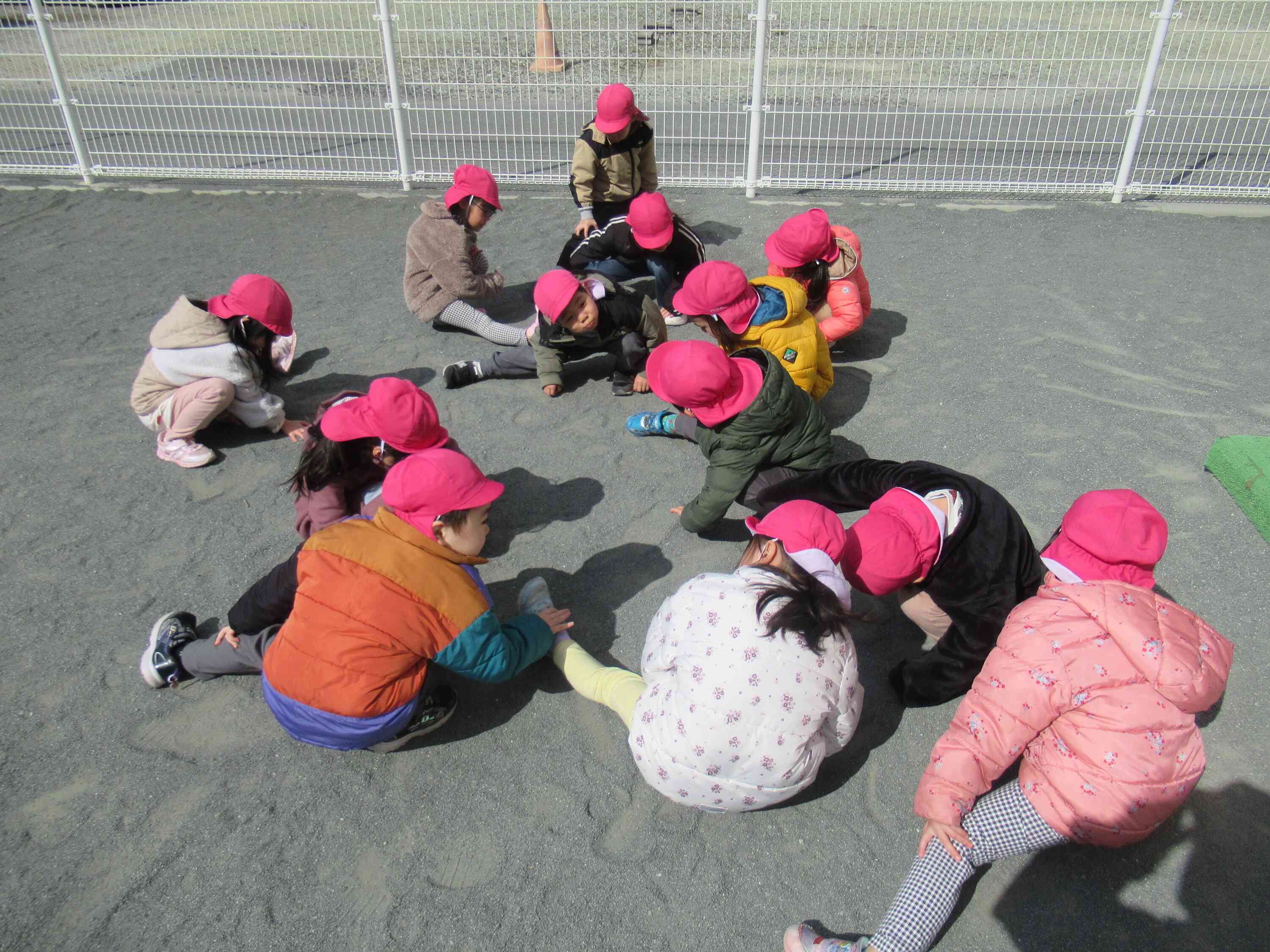 準備体操も念入りに！