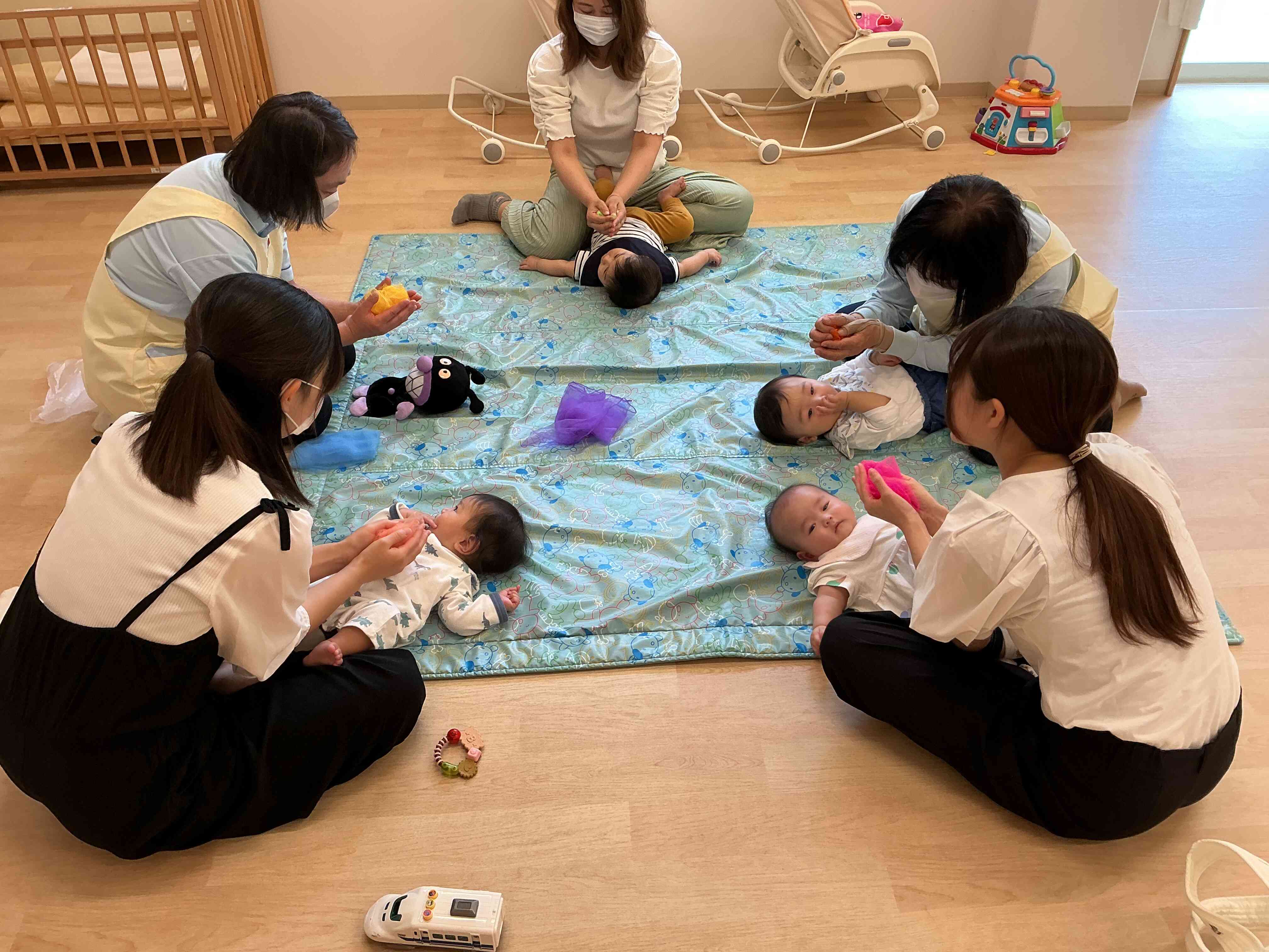 歌に合わせてコミュニケーション♪