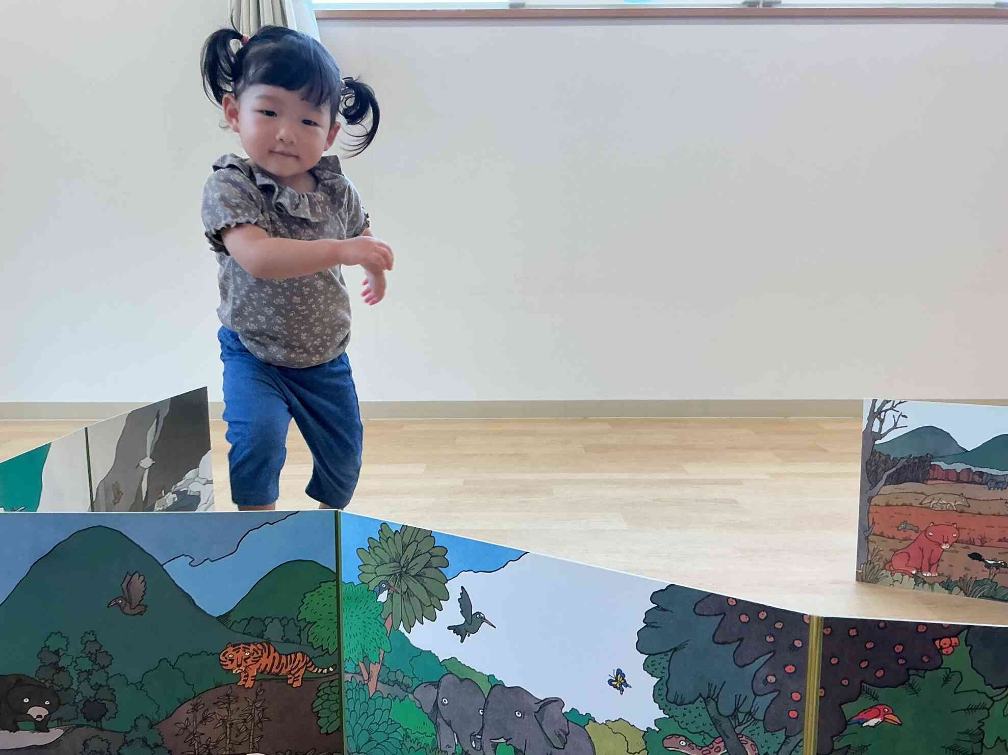 活動の様子（うさぎ組・2歳児）