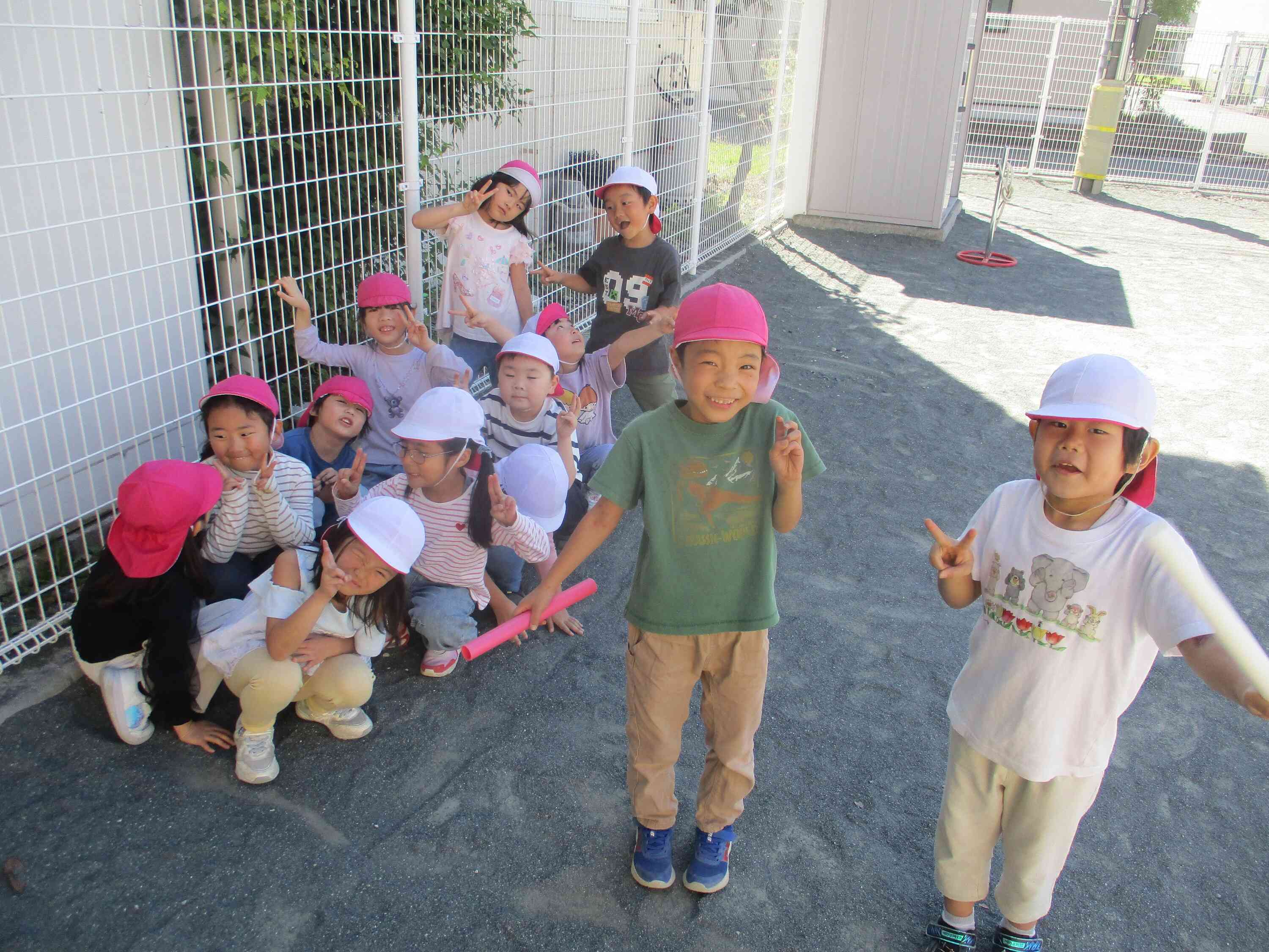 運動会に向けて頑張っています！（きりん組・５歳児）