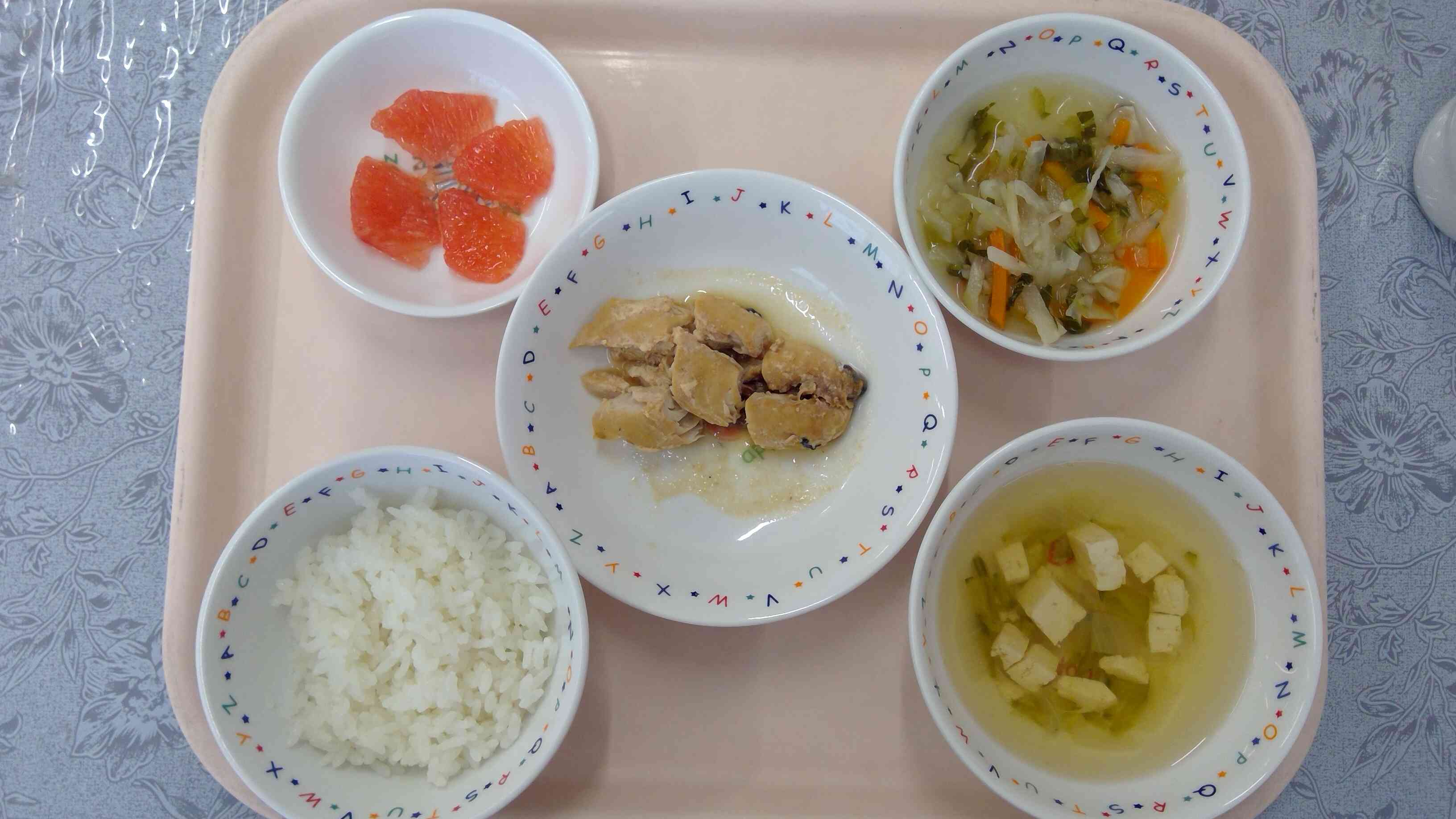 ６月２日の給食メニューです