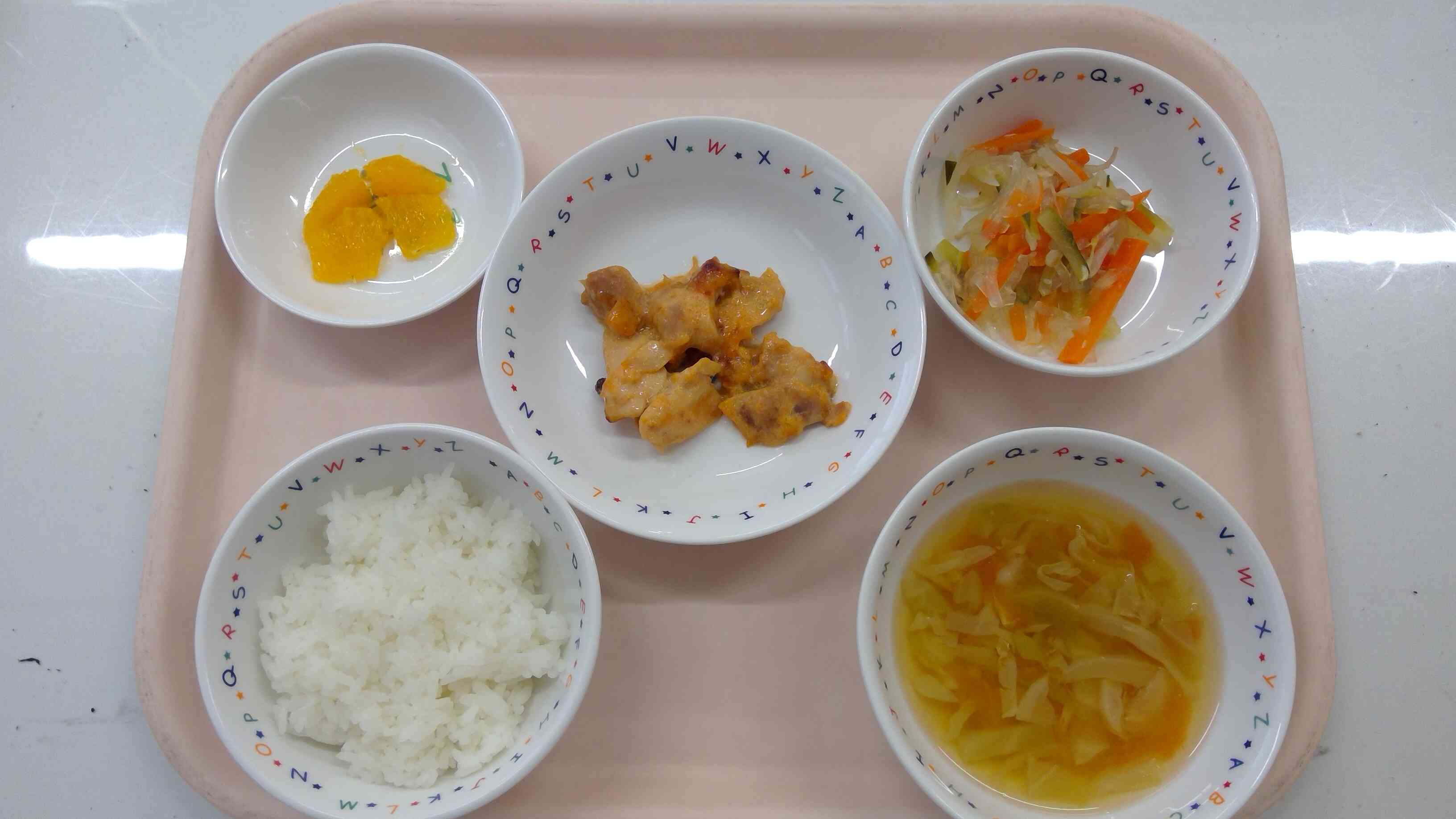 ６月３日の給食メニューです