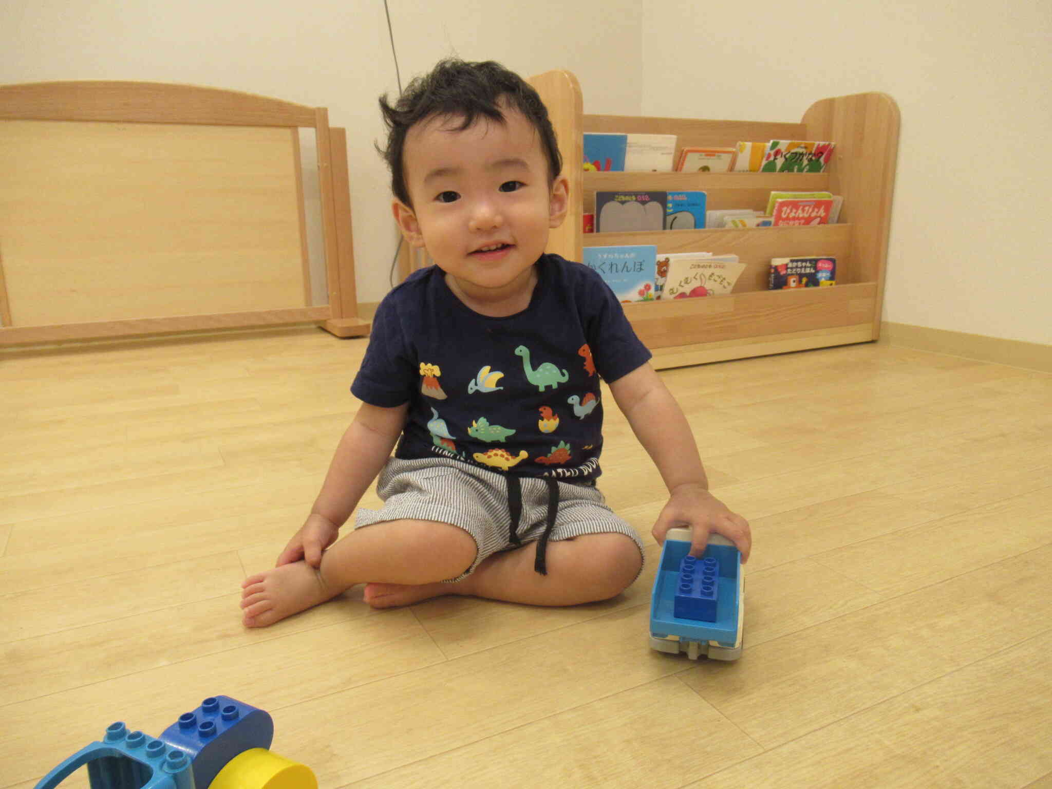 ブロック遊びも楽しみました！