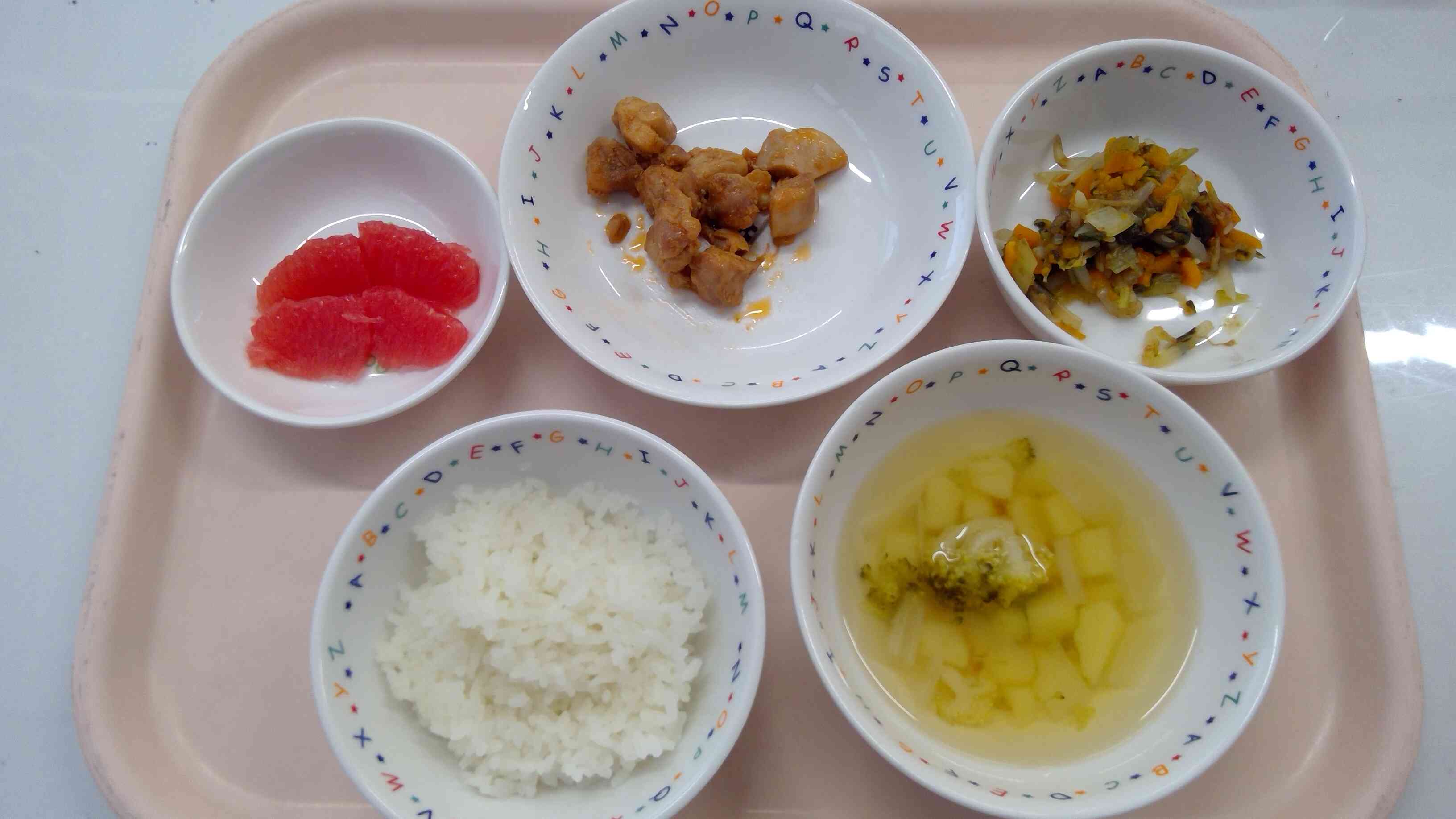９月４日の給食メニューです
