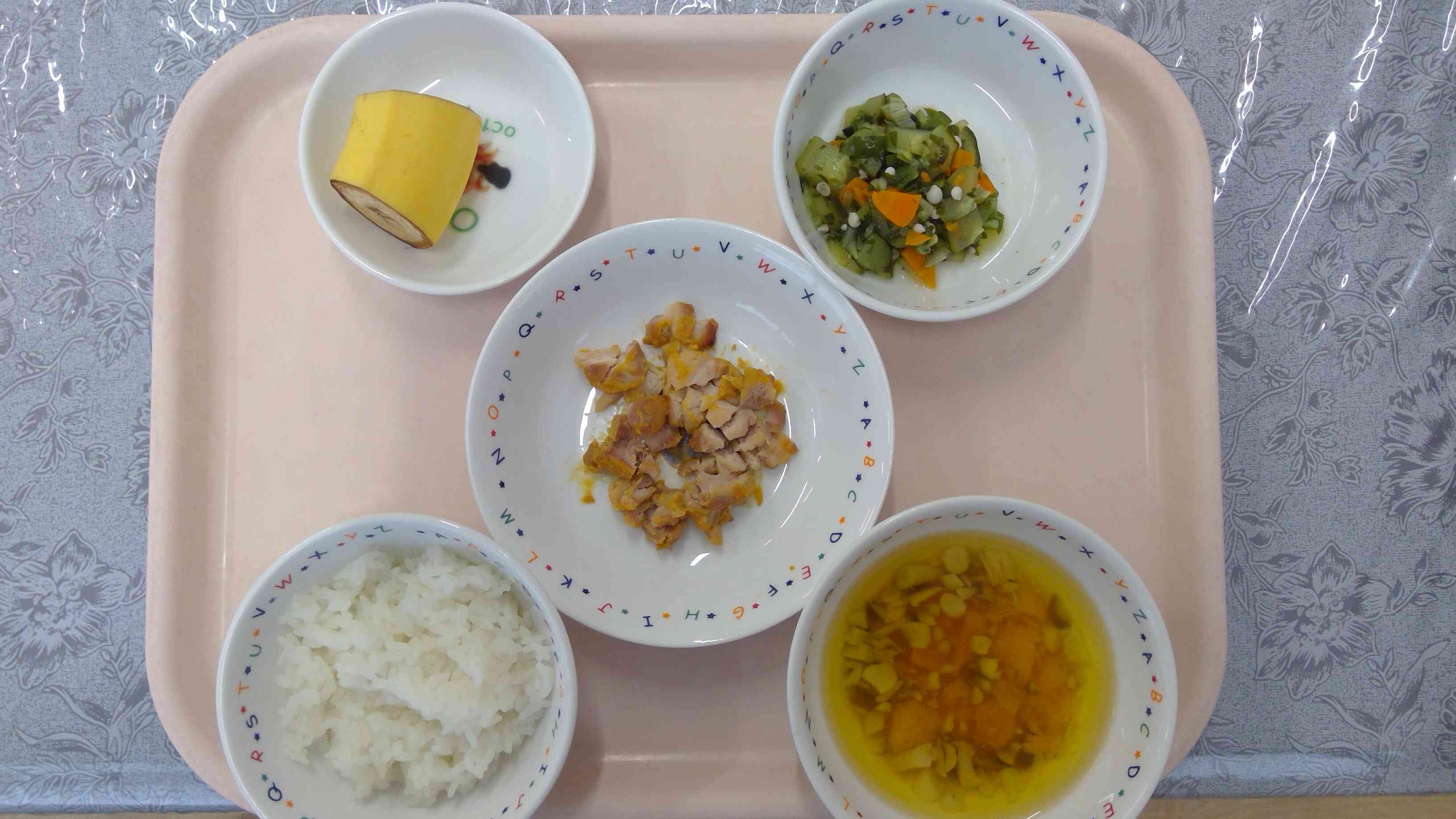 ９月６日の給食メニューです