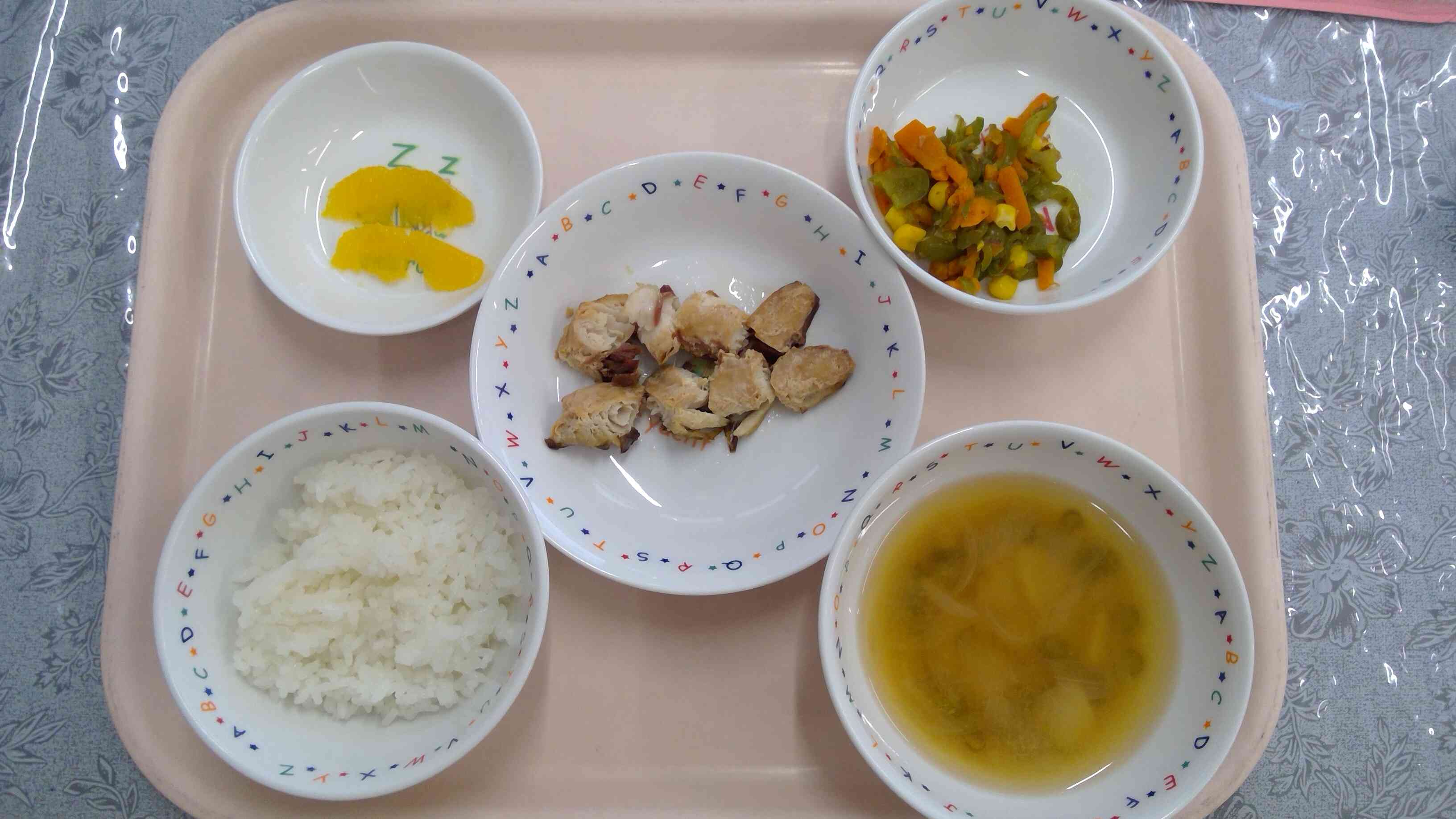 ９月８日の給食メニューです
