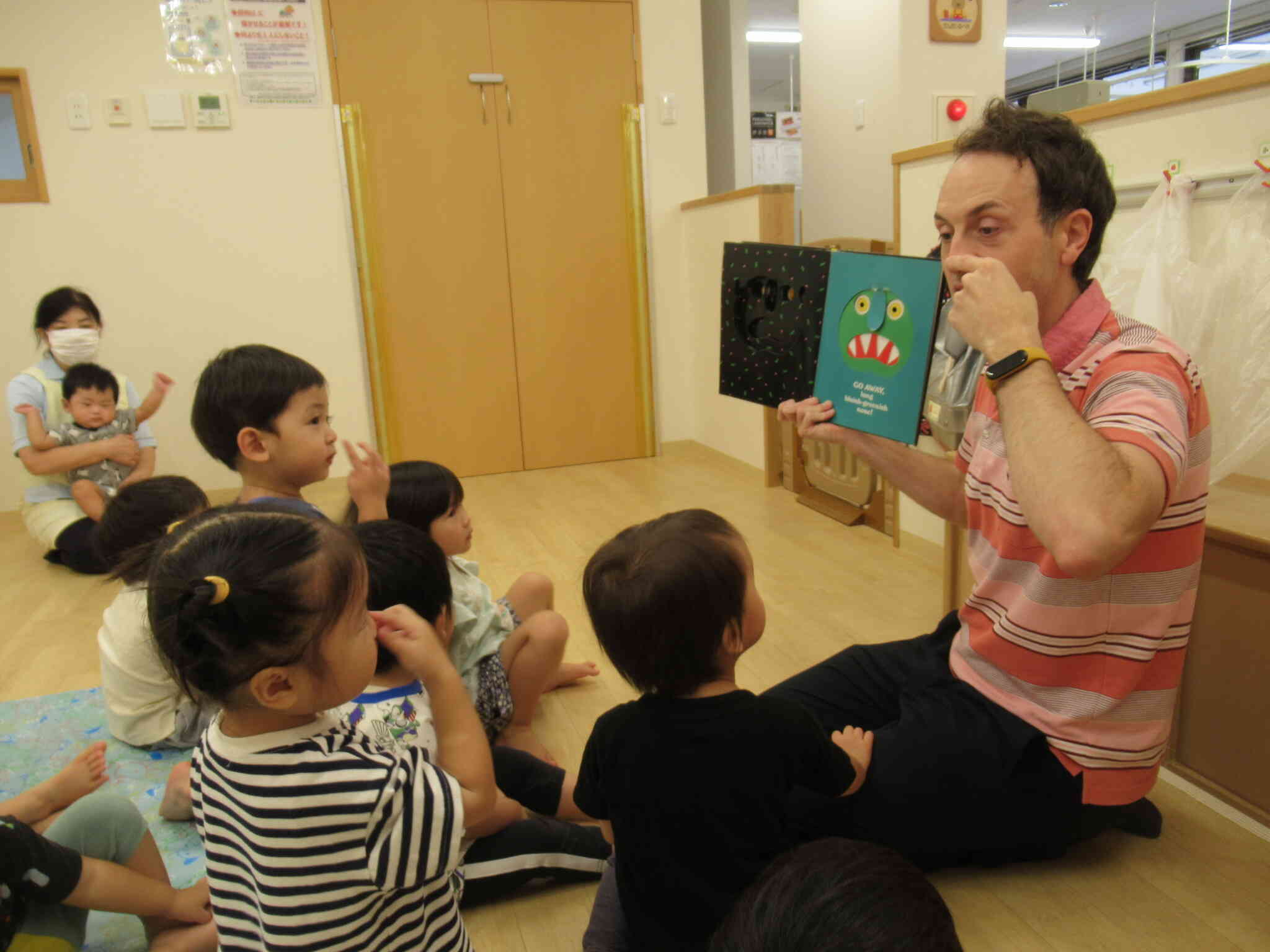 英語レッスンの様子です!