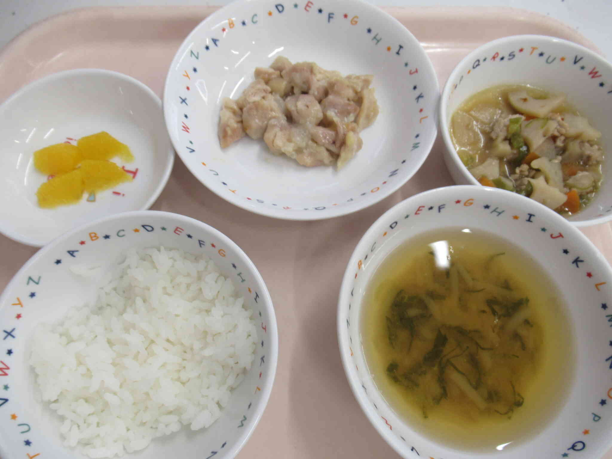 １０月９日の給食メニューです