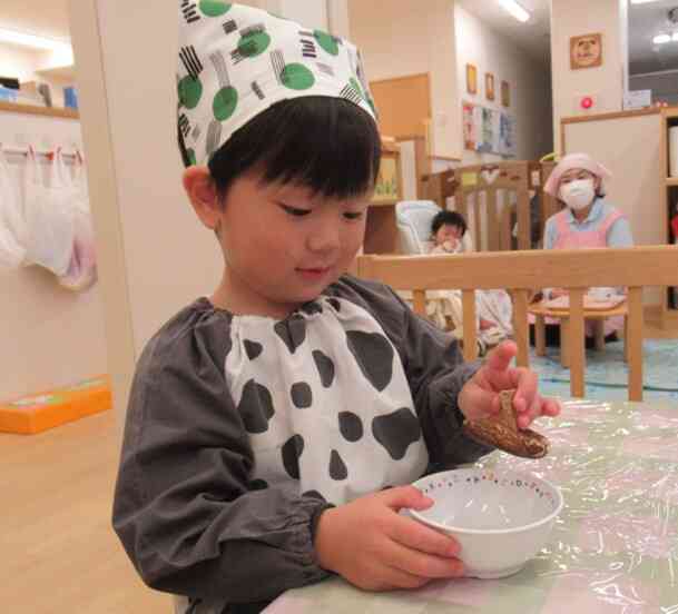 カチカチだね！