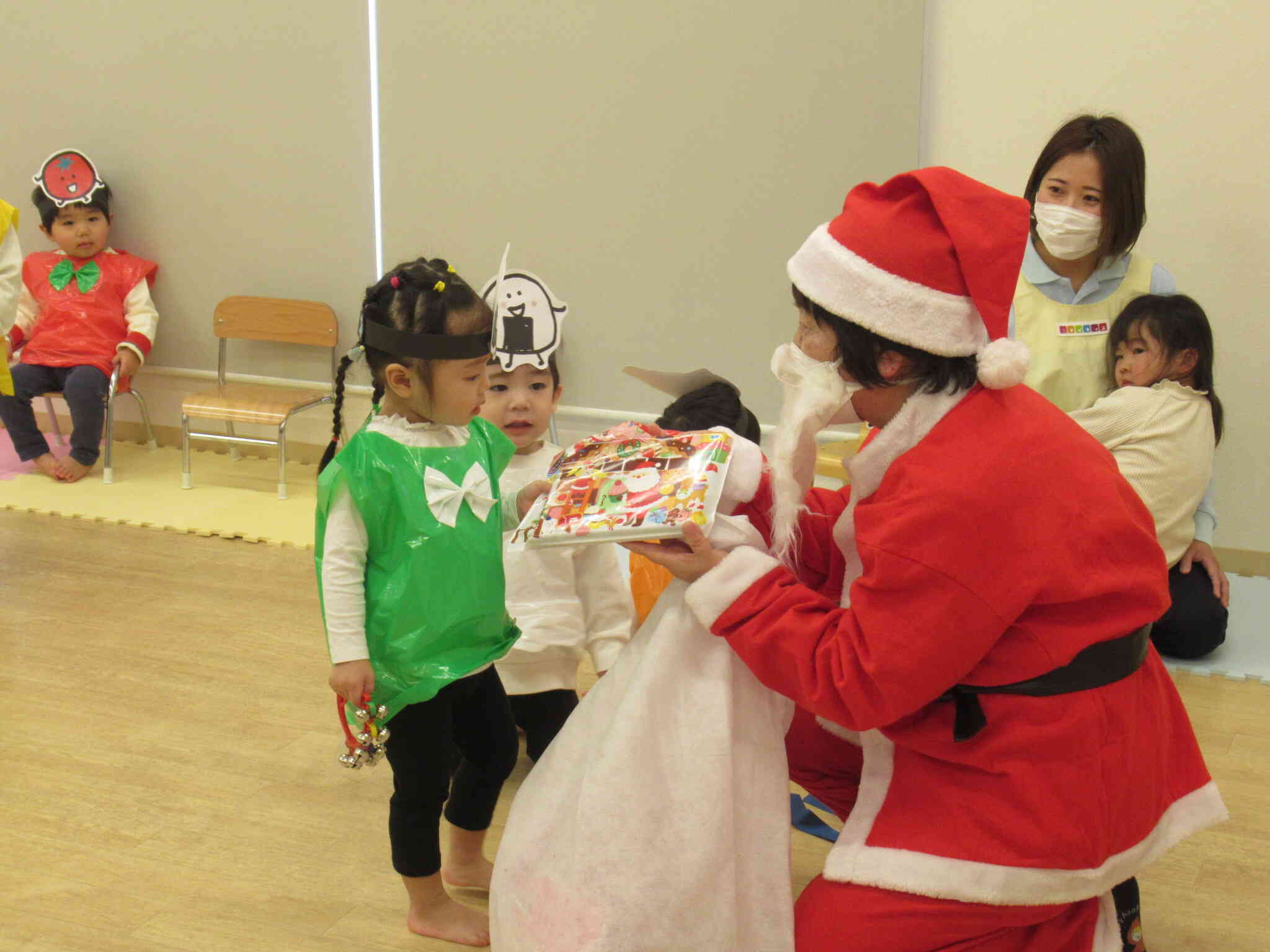 サンタさんも見ていてくれたようです。プレゼントありがとう。