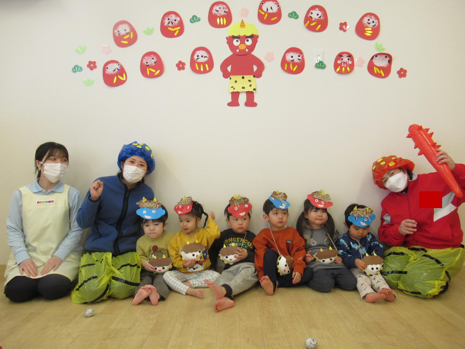 鬼さんと仲良くなったよ！