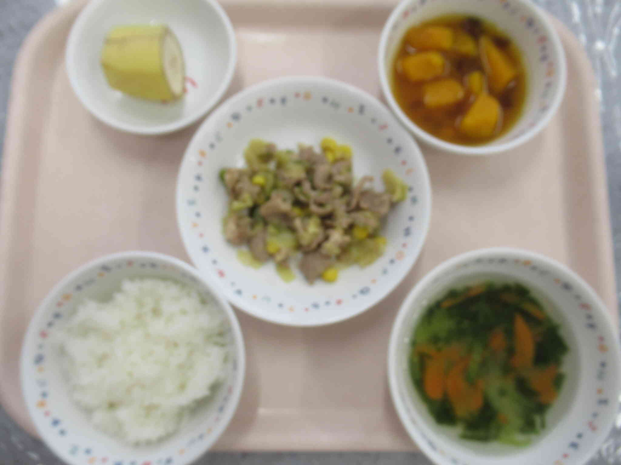 2月13日の給食メニューです