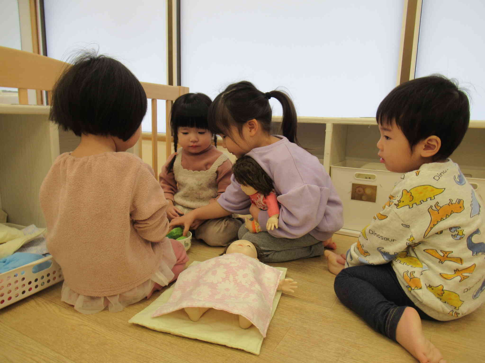 お友だちと一緒に遊んだよ☆