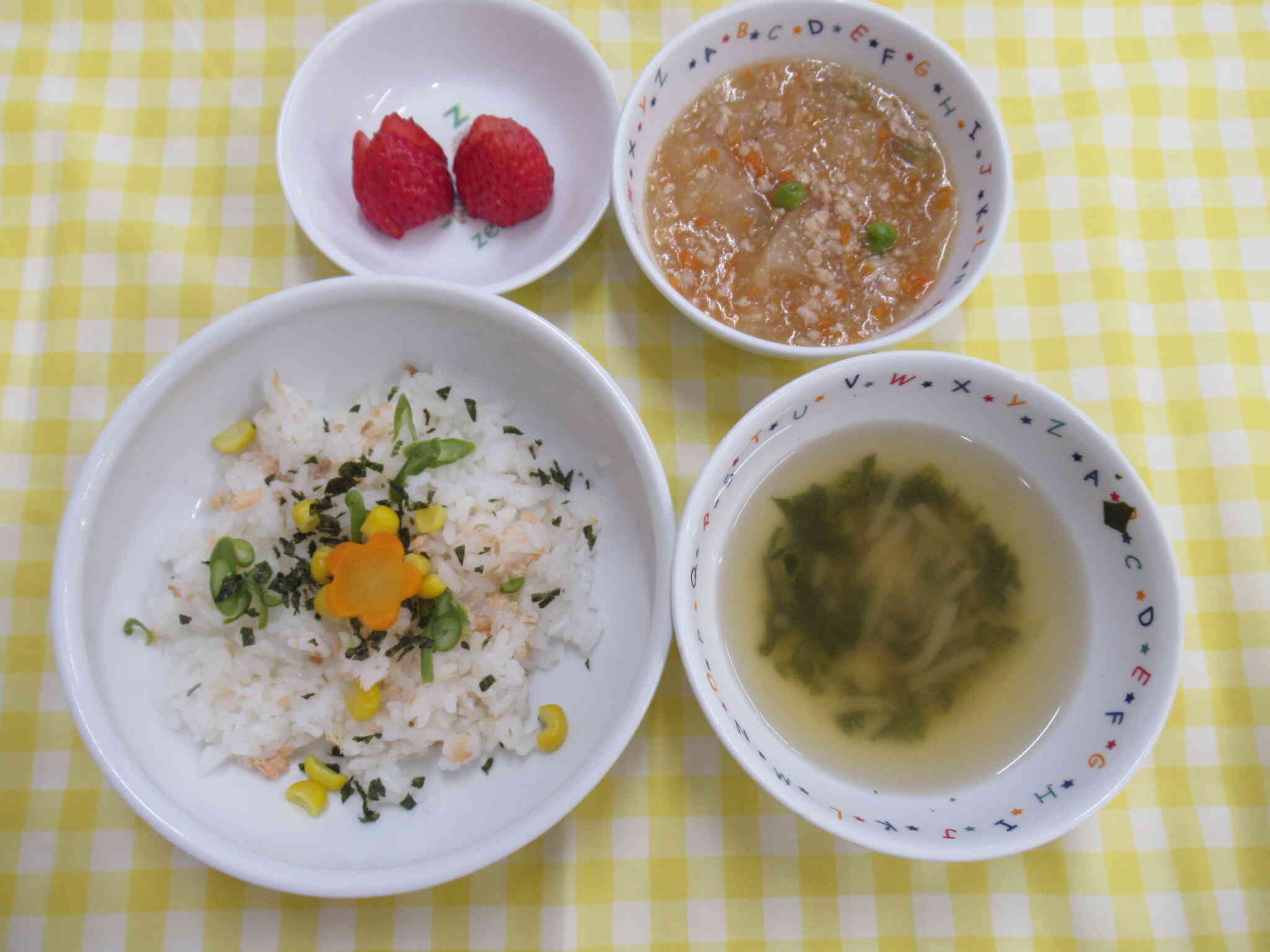 ３月３日の給食メニューです