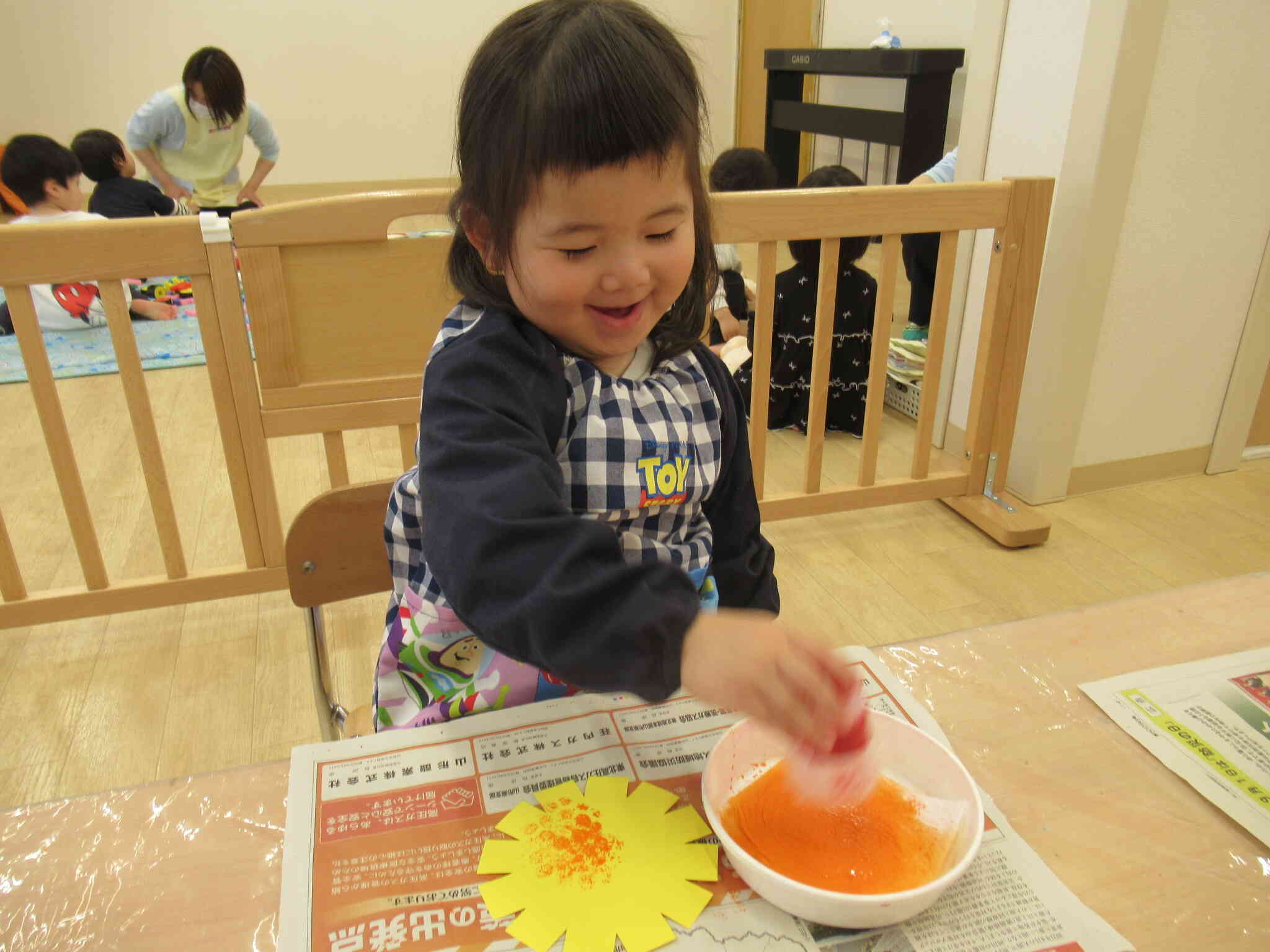 たんぽぽ製作【２歳児】