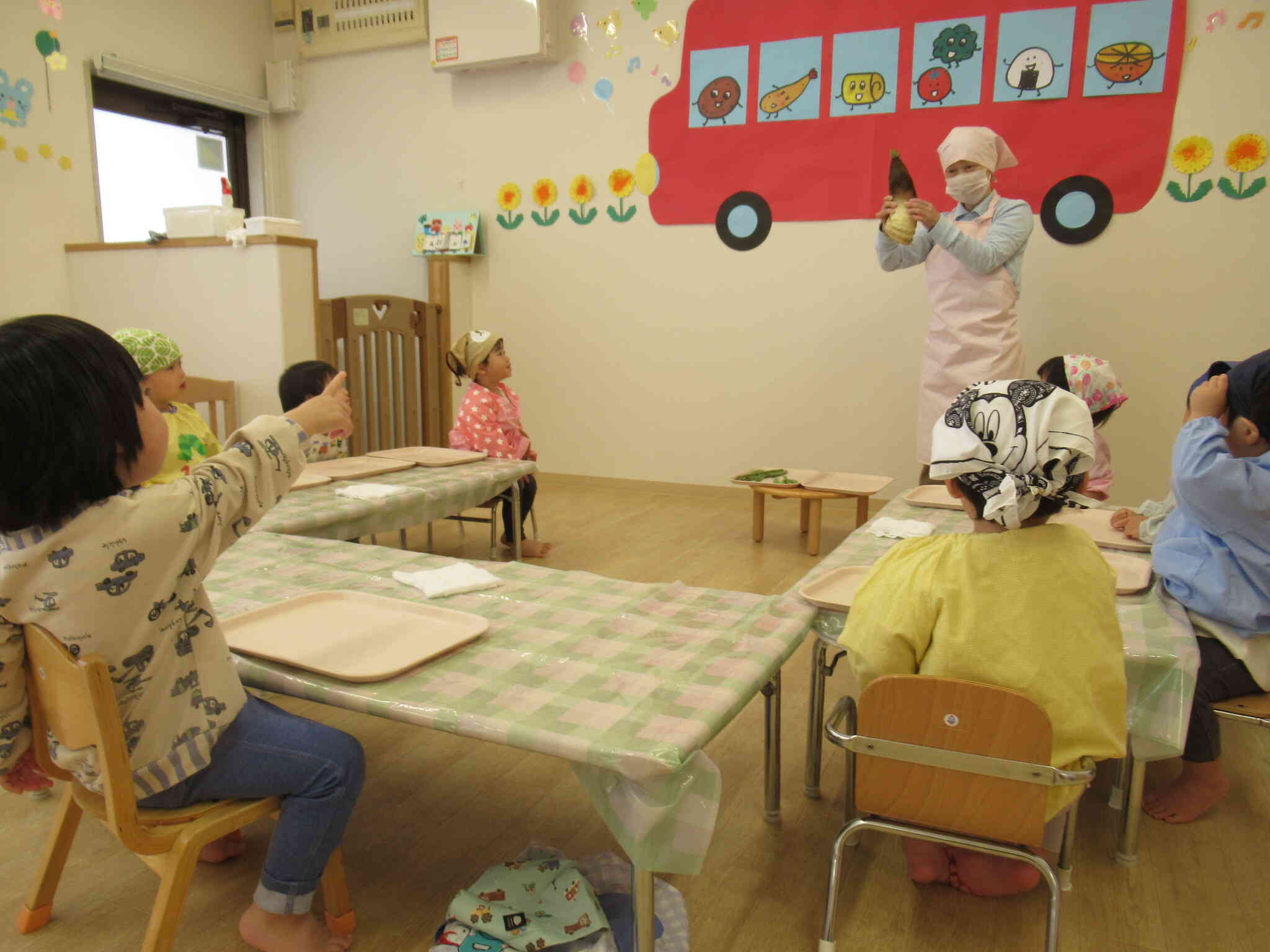 食育活動⭐︎たけのこに触れてみよう⭐︎