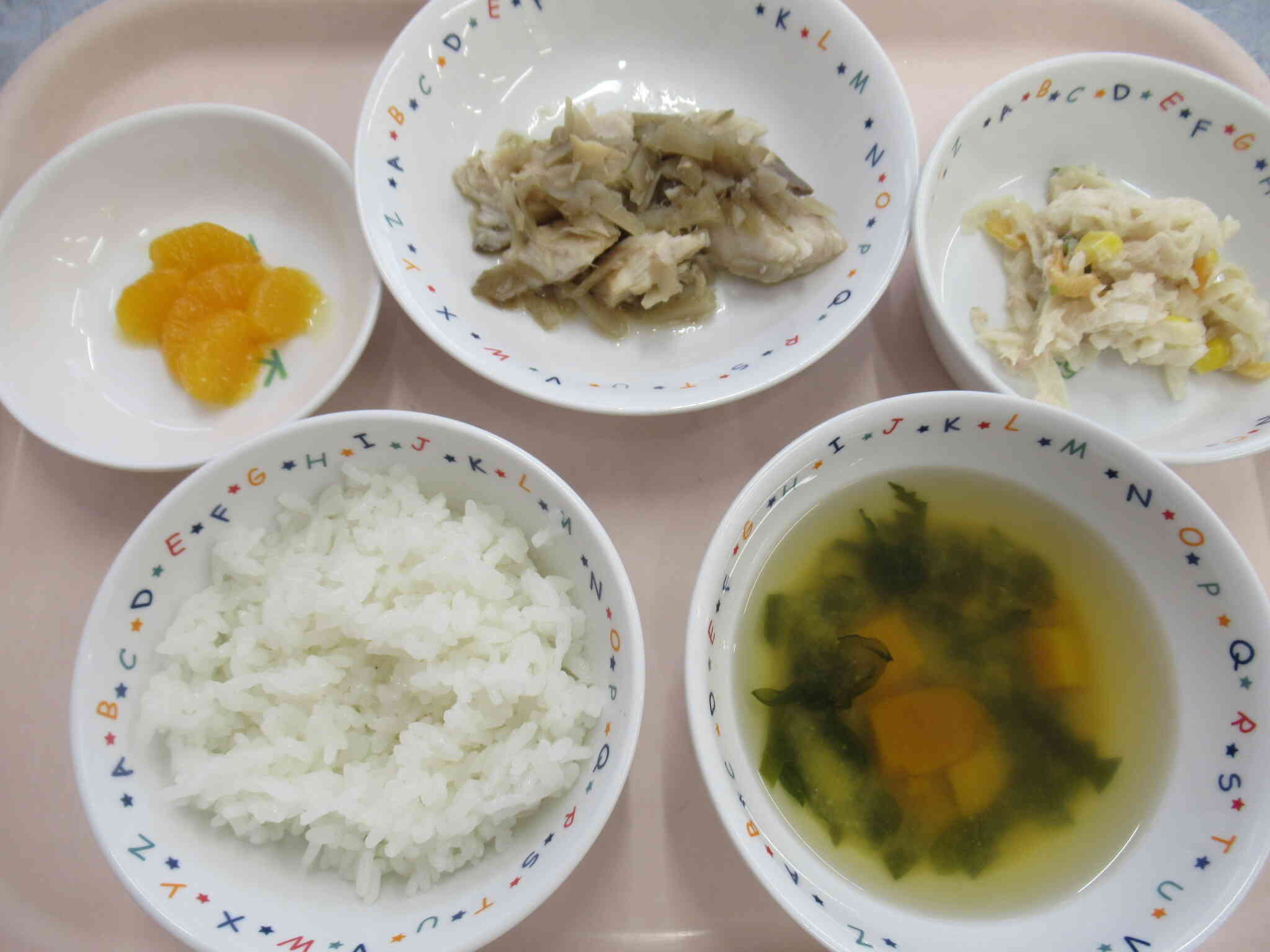 ５月７日の給食メニューです