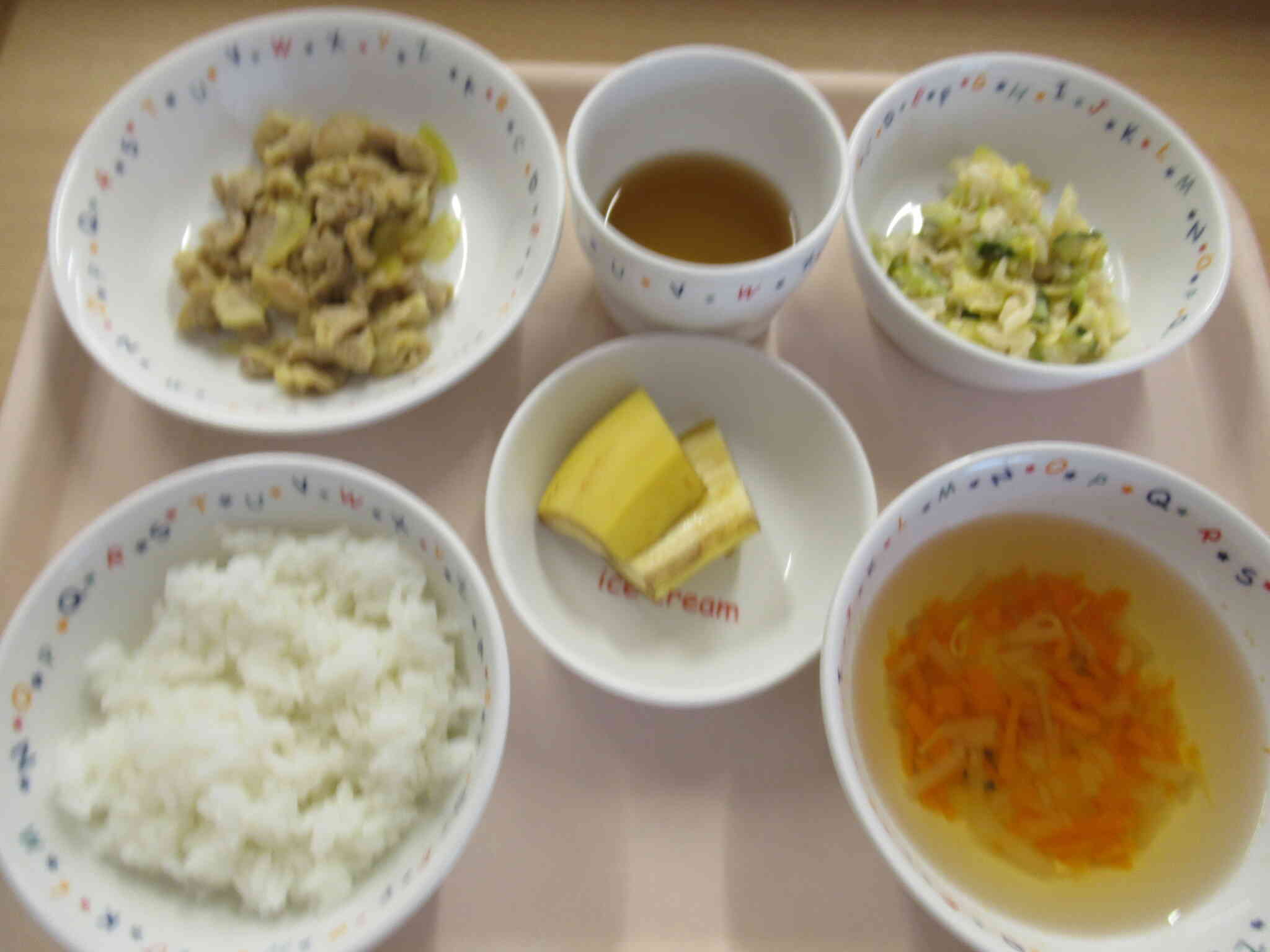 ５月１２日の給食メニューです