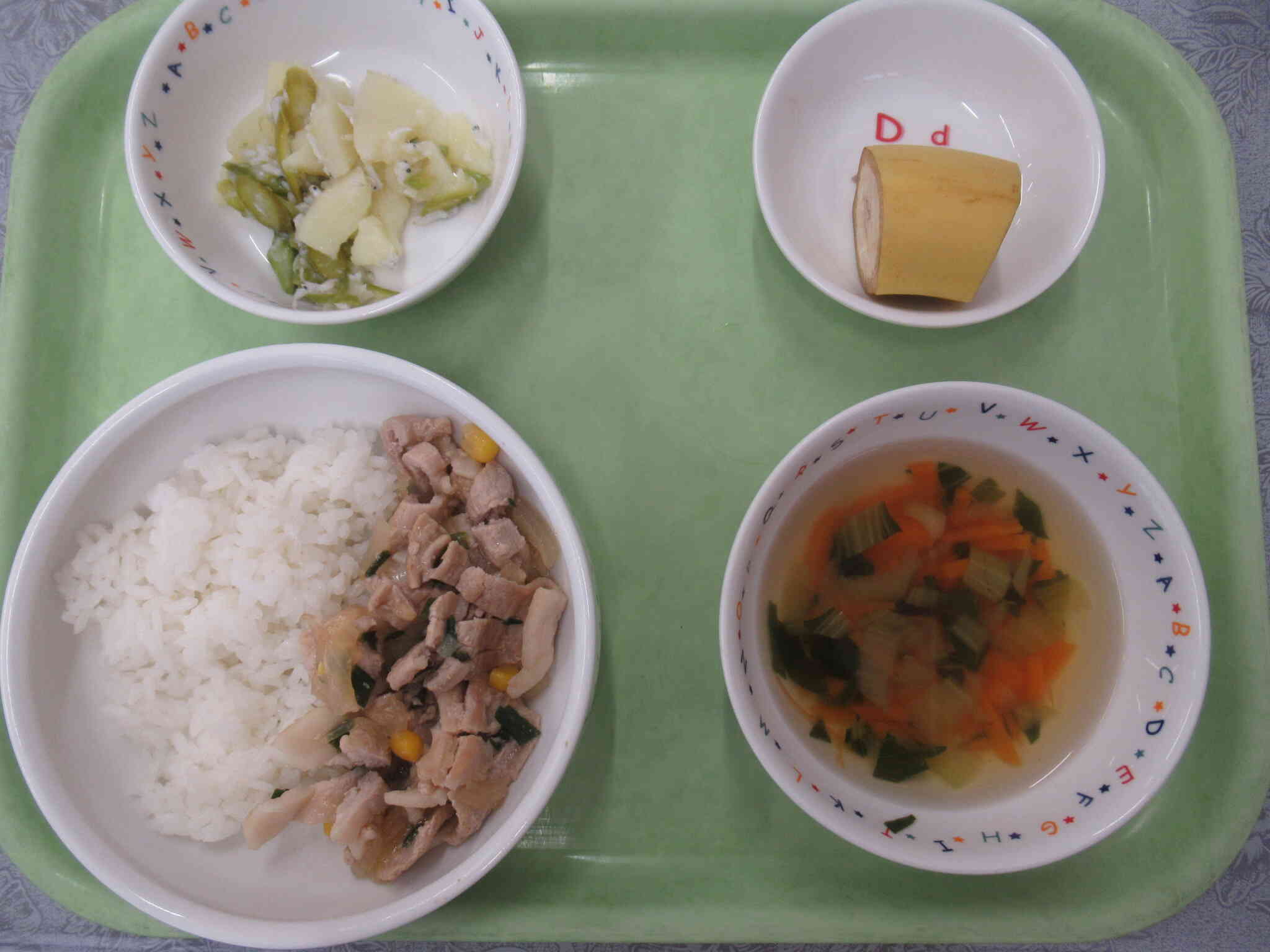 ５月１６日の給食メニューです