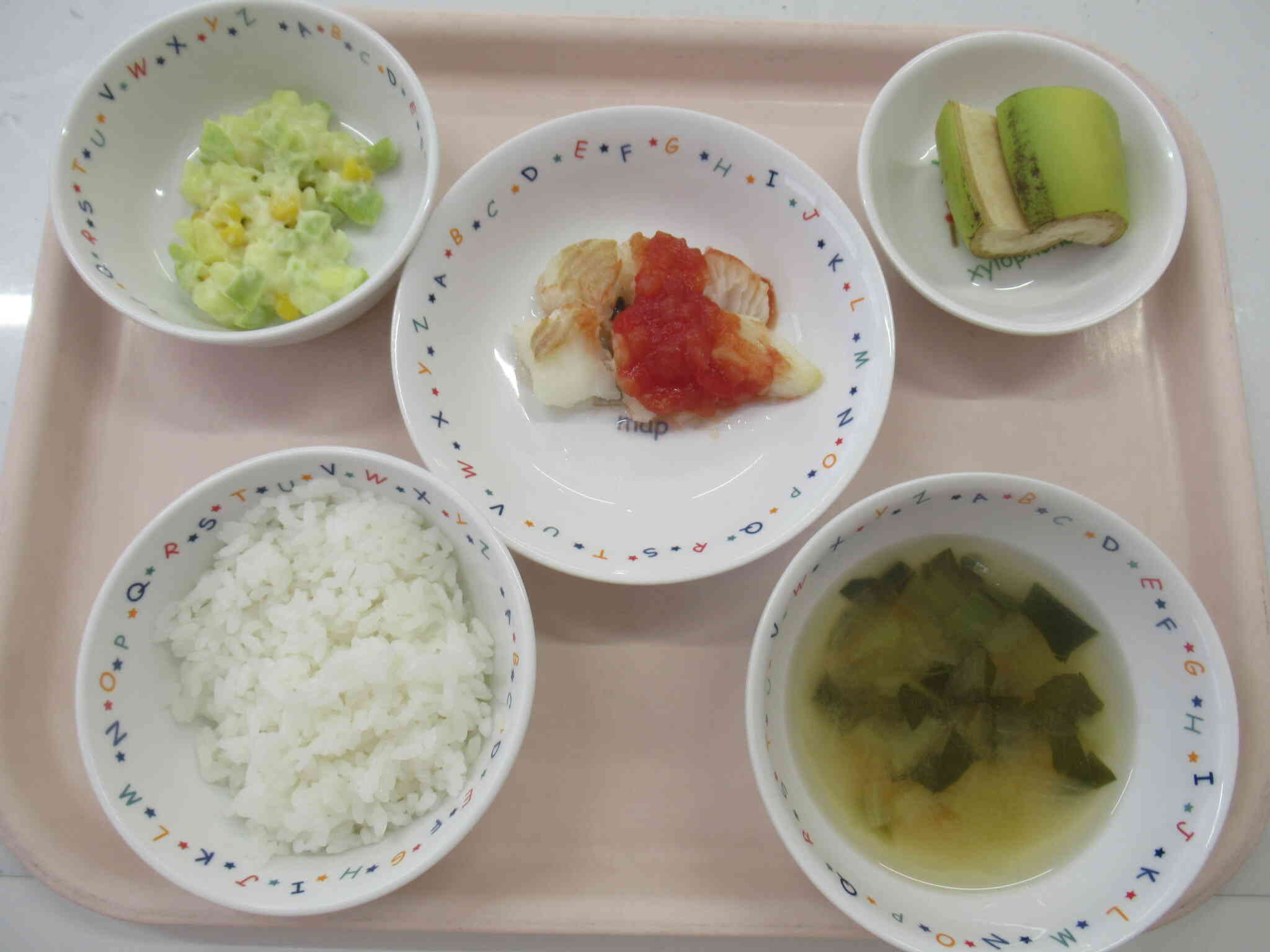 ６月１日の給食メニューです