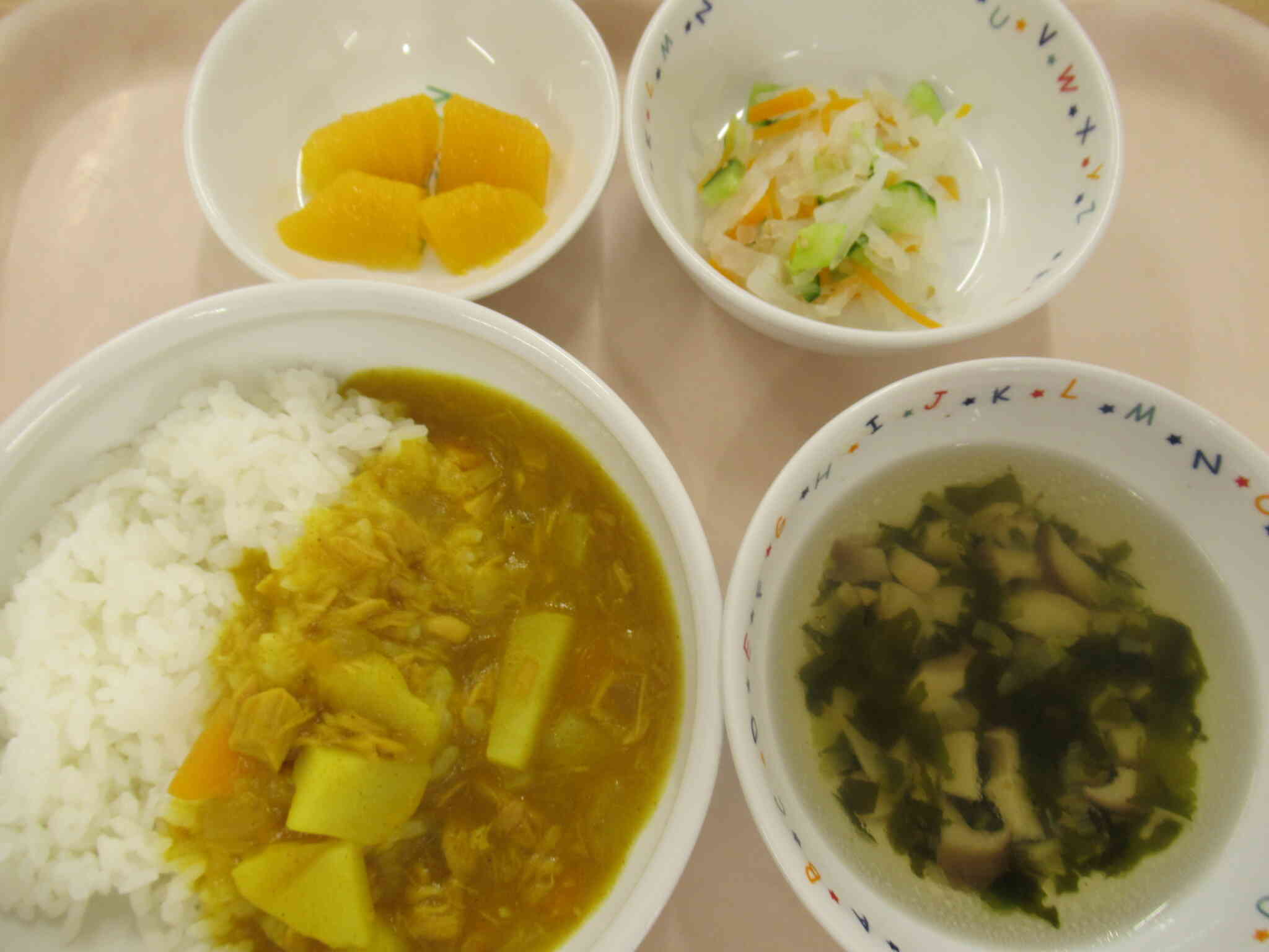 ６月２日の給食メニューです