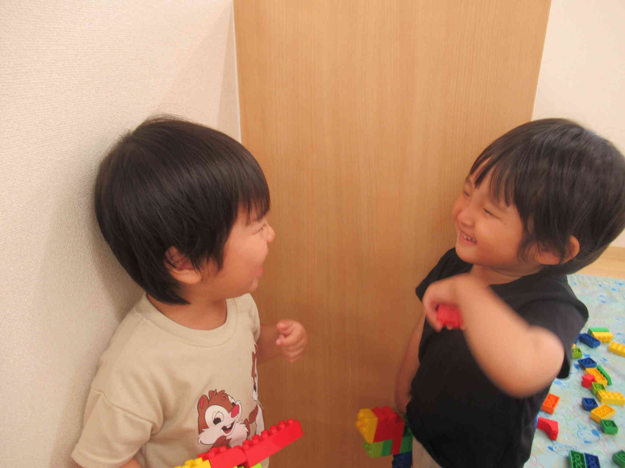 一緒に大笑い!楽しいね☆