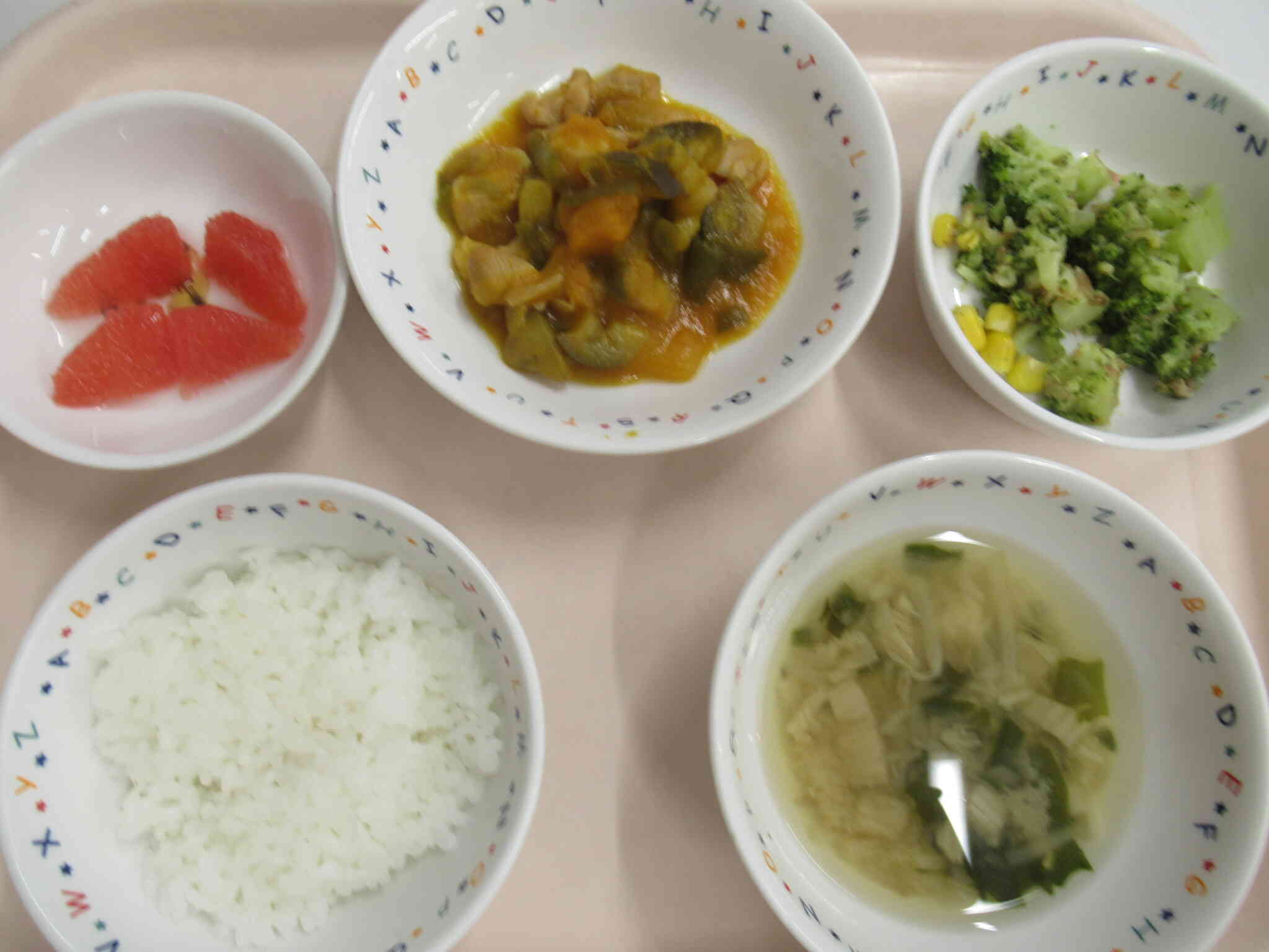 ７月２日の給食メニューです