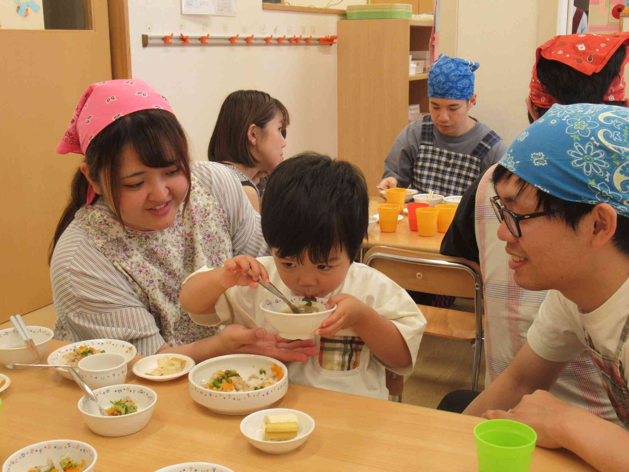 七夕給食試食会☆美味しい給食☆
