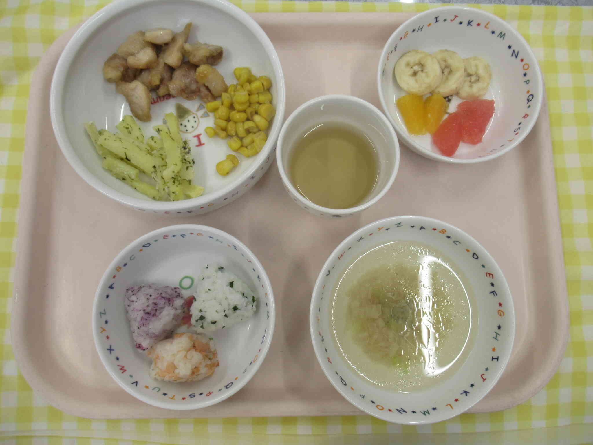 ８月７日の給食メニューです