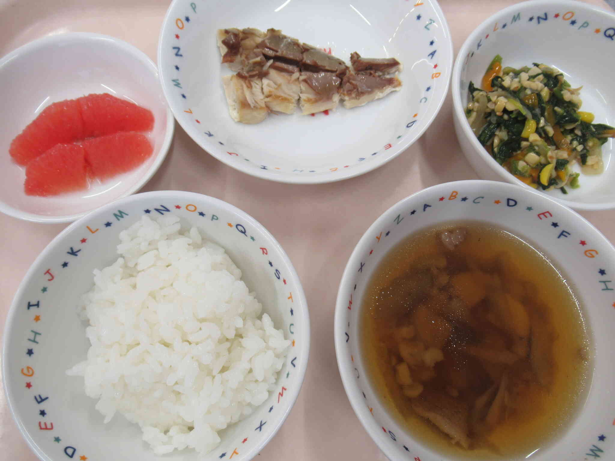 ９月３日の給食メニューです