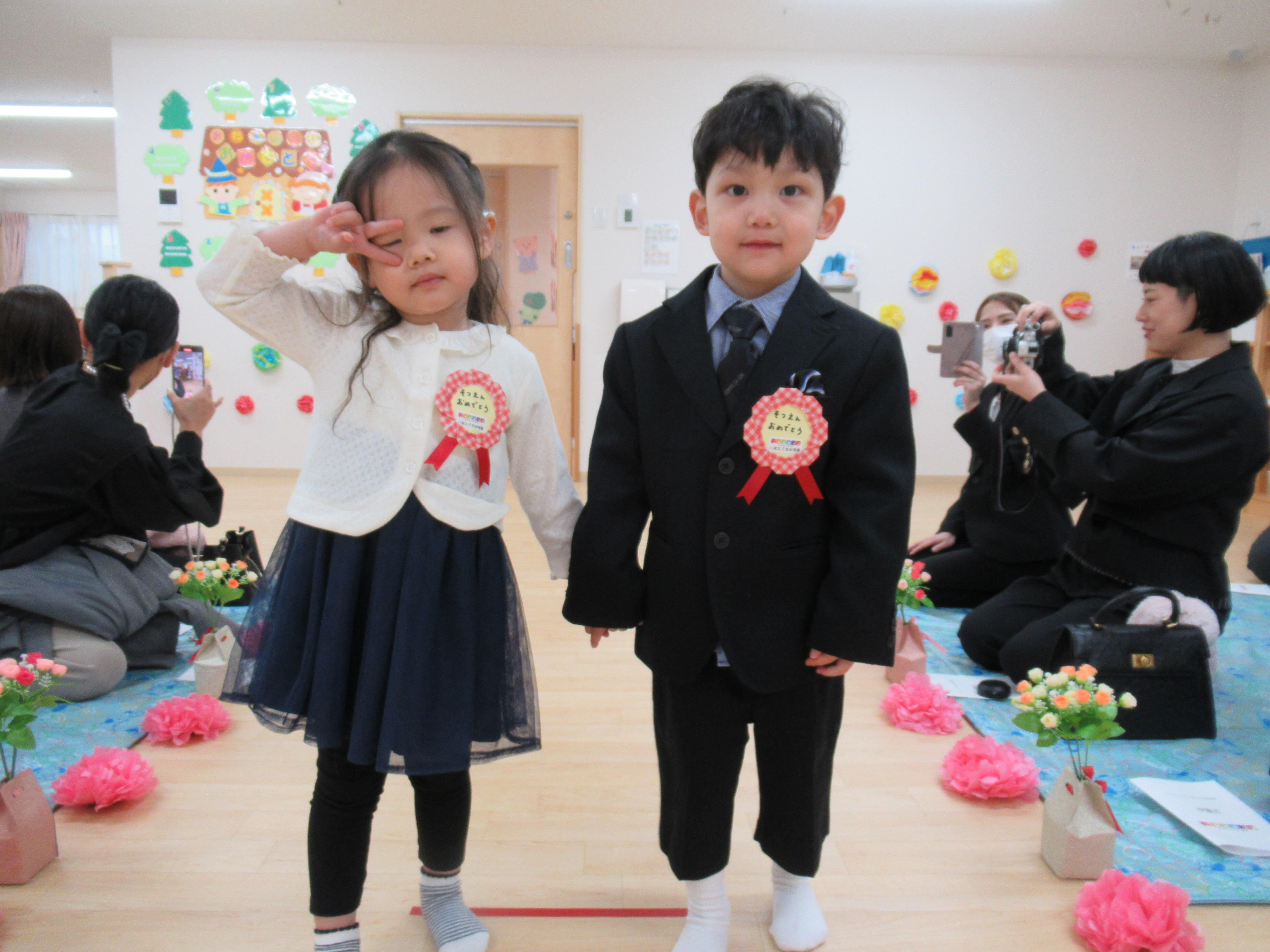卒園式☆彡｜ニチイキッズ八尾太子堂保育園｜ニチイキッズ