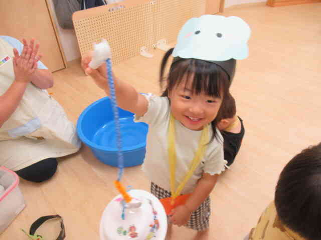 やったー！釣れたよ！